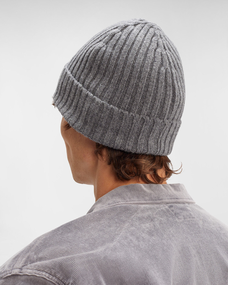 Lambswool Logo Beanie 3