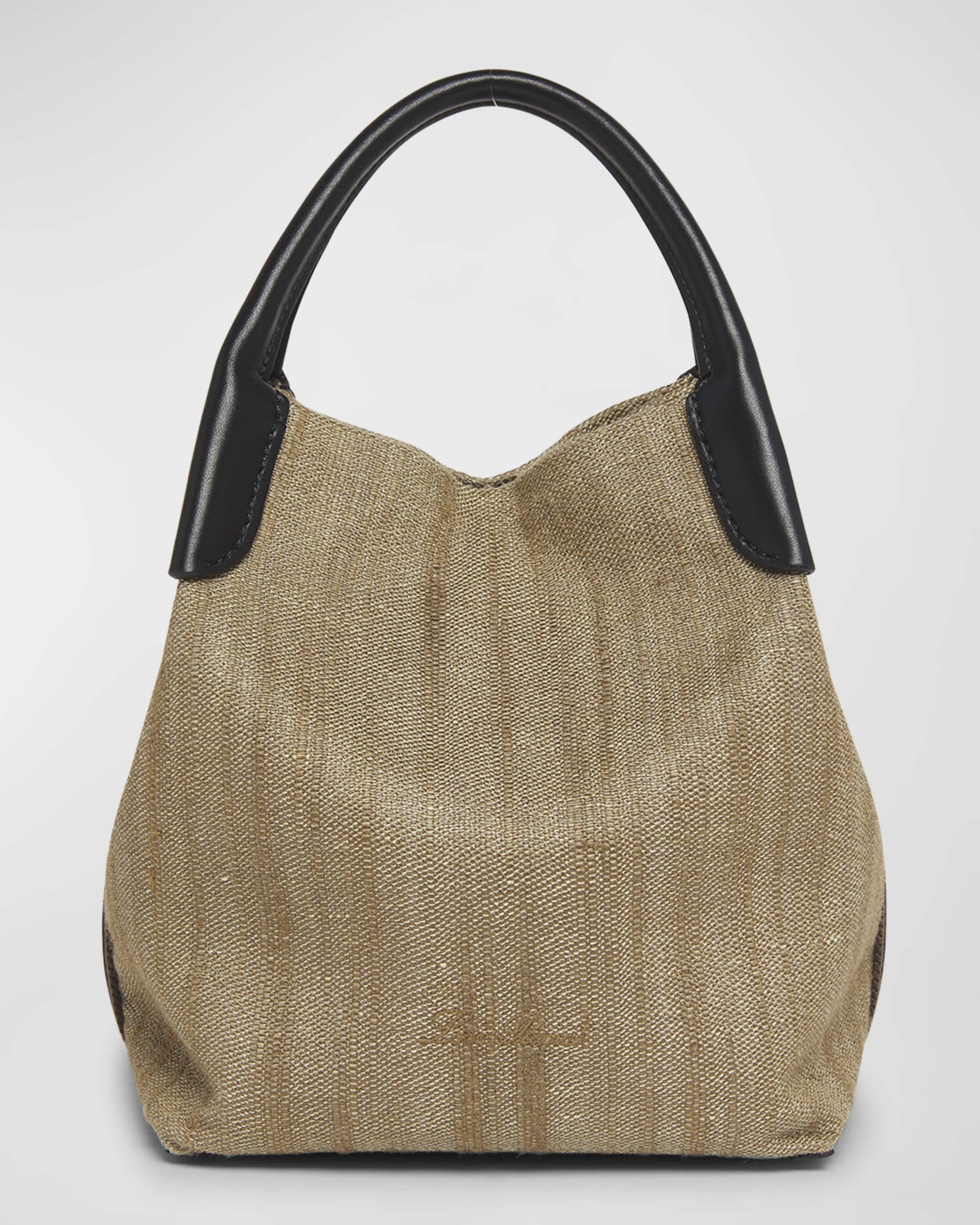 Bale Small Rustic Silk Top-Handle Bag - 1