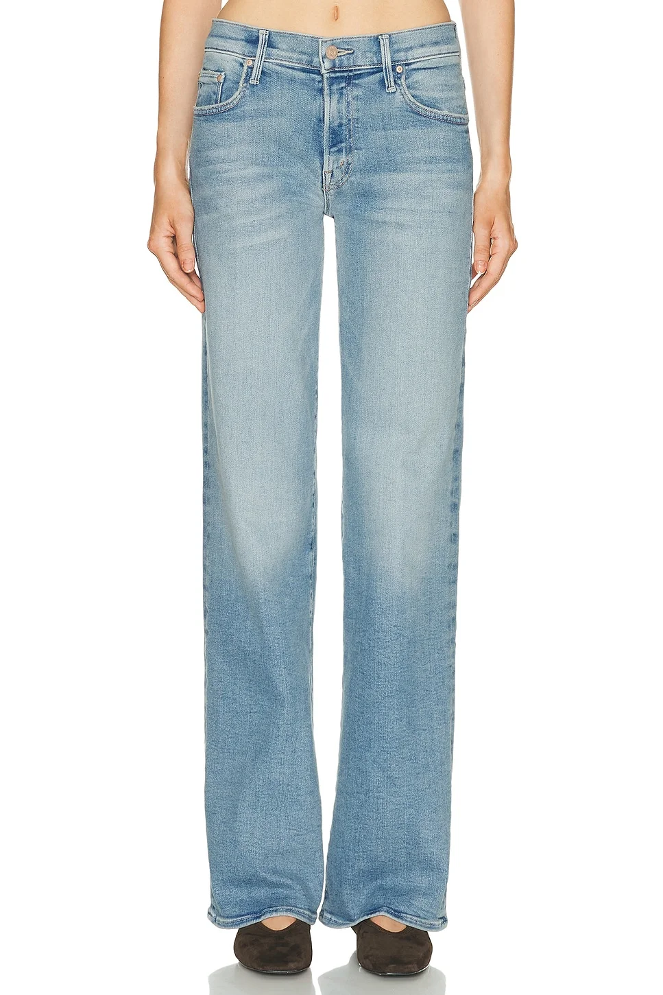 The Mid Rise Maven Sneak Jeans - 1