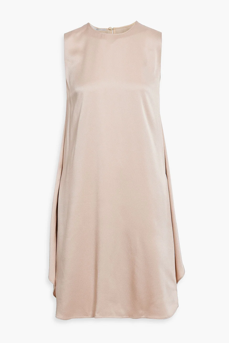 Mia ruffle-trimmed satin mini dress - 1