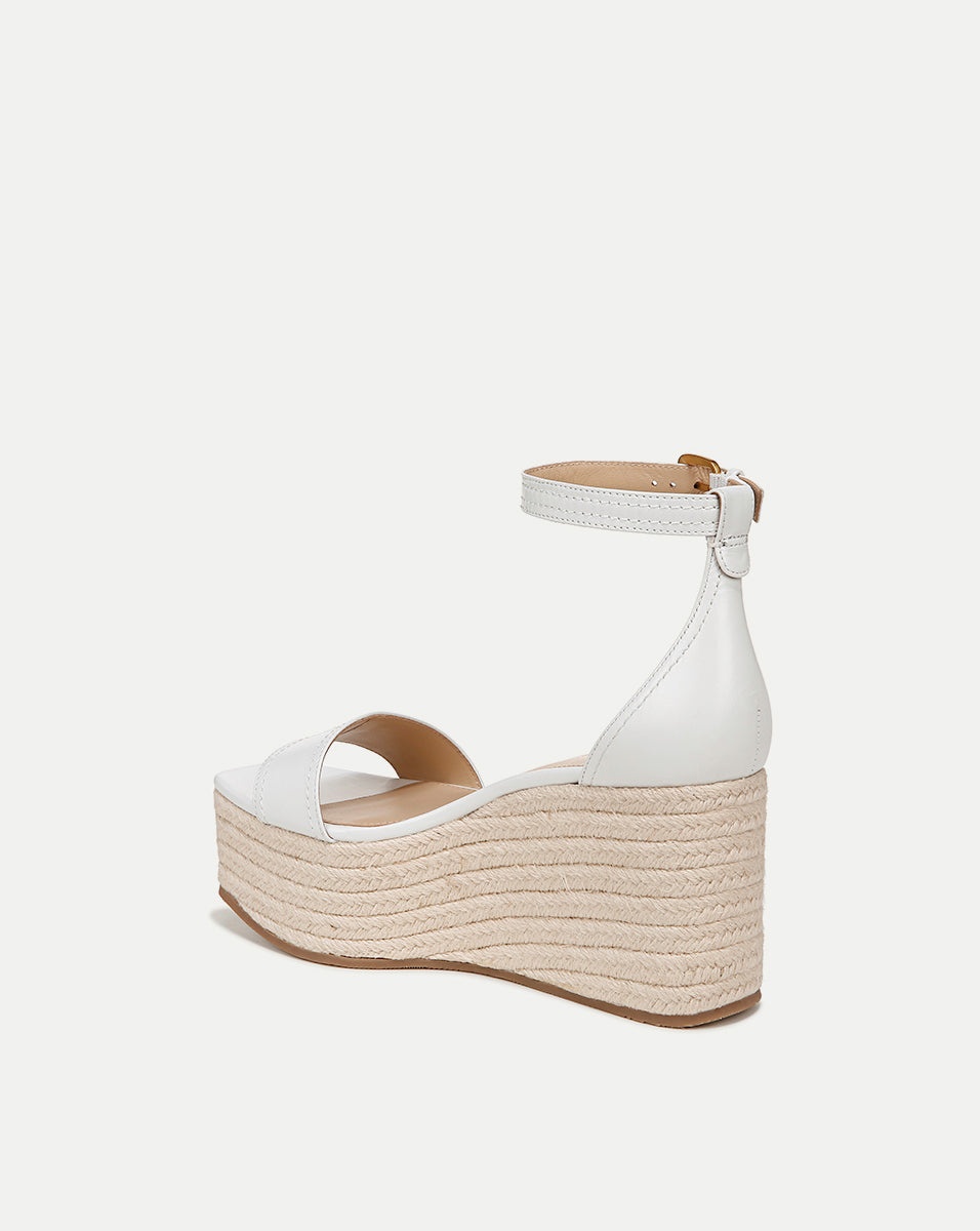 GIANNA RAFFIA WEDGE SANDAL - 4