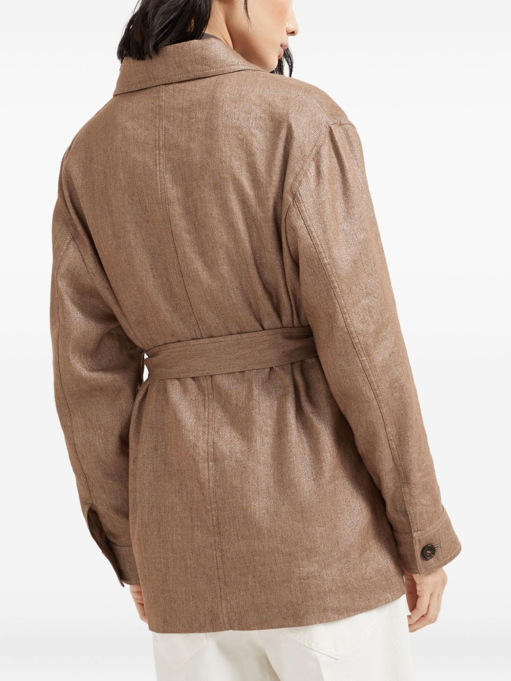 belted jacket - 4