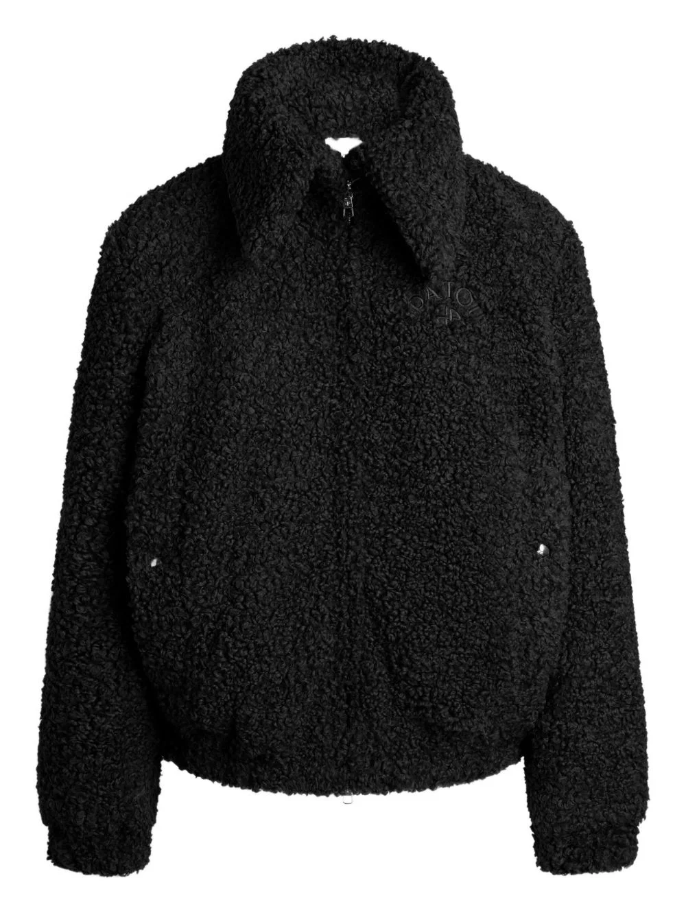 high-neck bomber jacket - 1