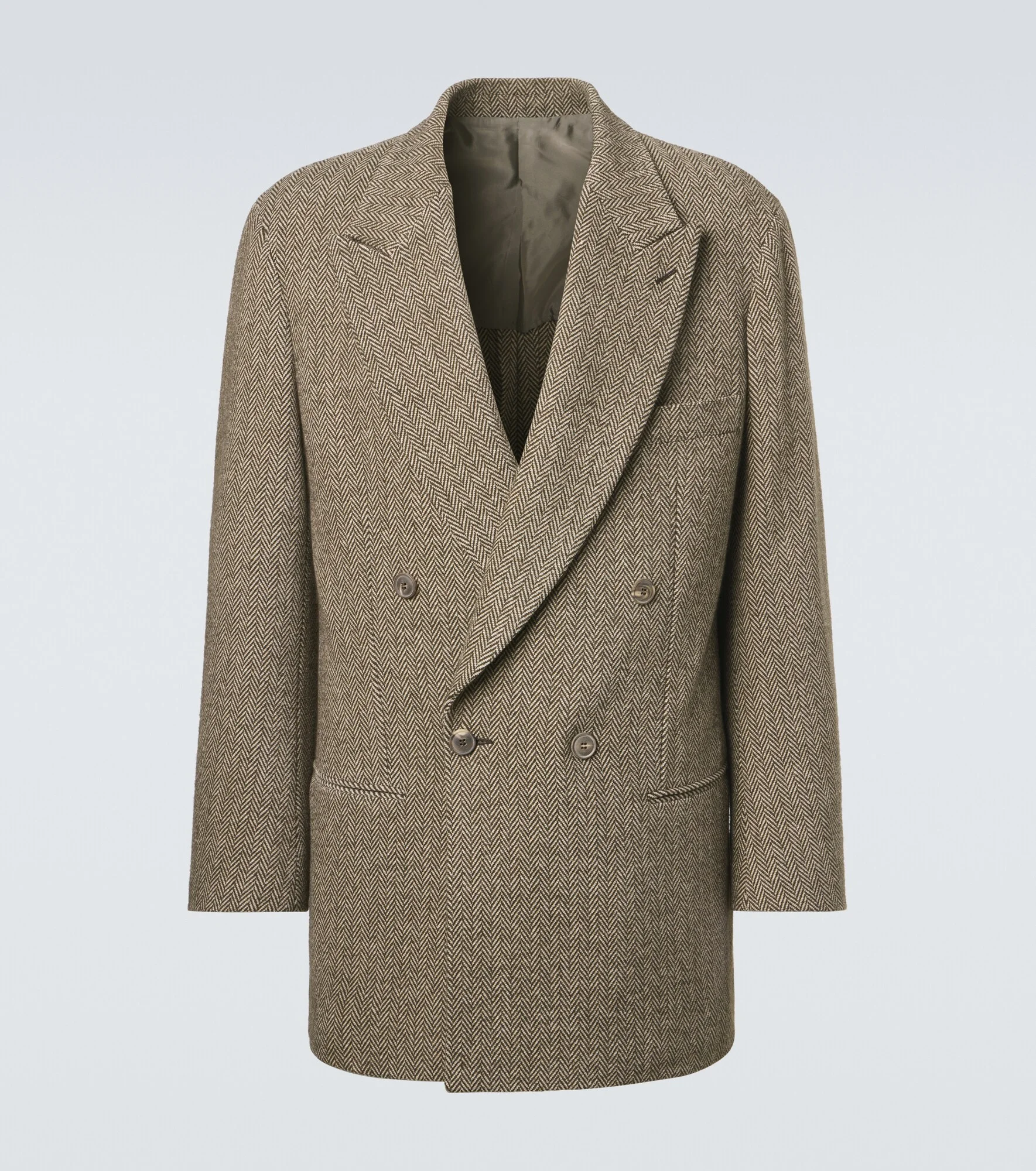 Archivio cotton and wool-blend blazer - 1