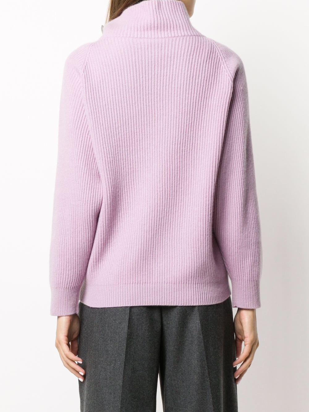 turtle-neck cashmere jumper - 4