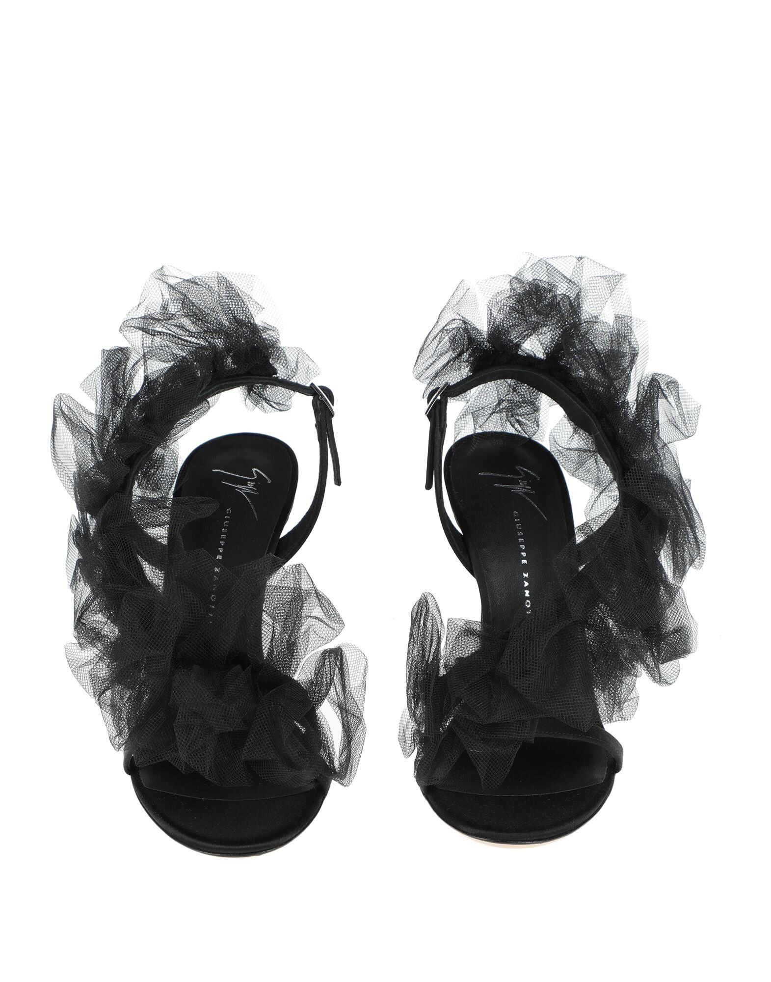 Black Women's Sandals - 4