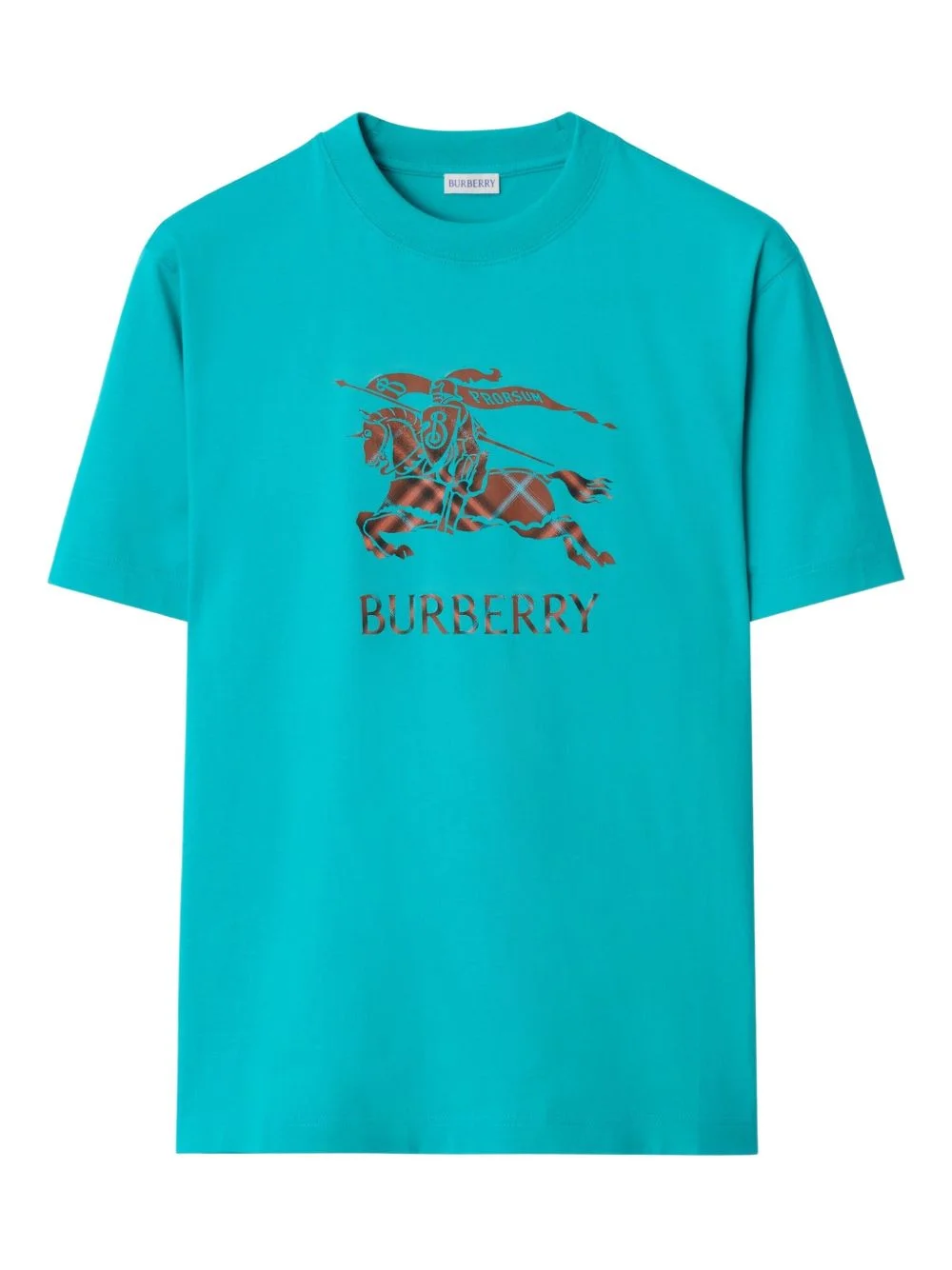 equestrian-logo cotton T-shirt - 1