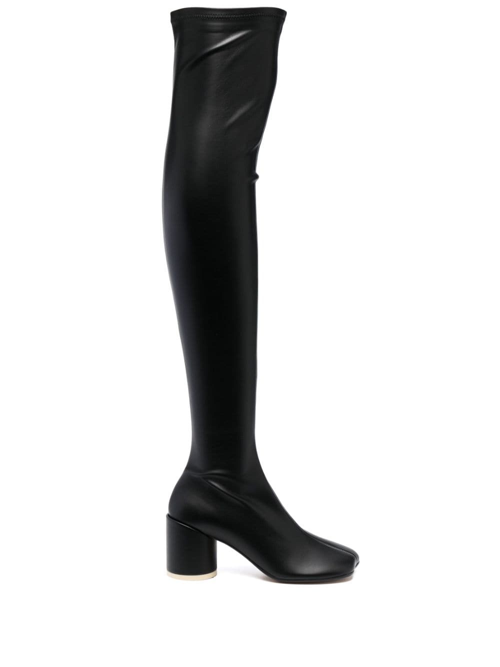 Anatomic 80mm faux-leather thigh-boots - 1