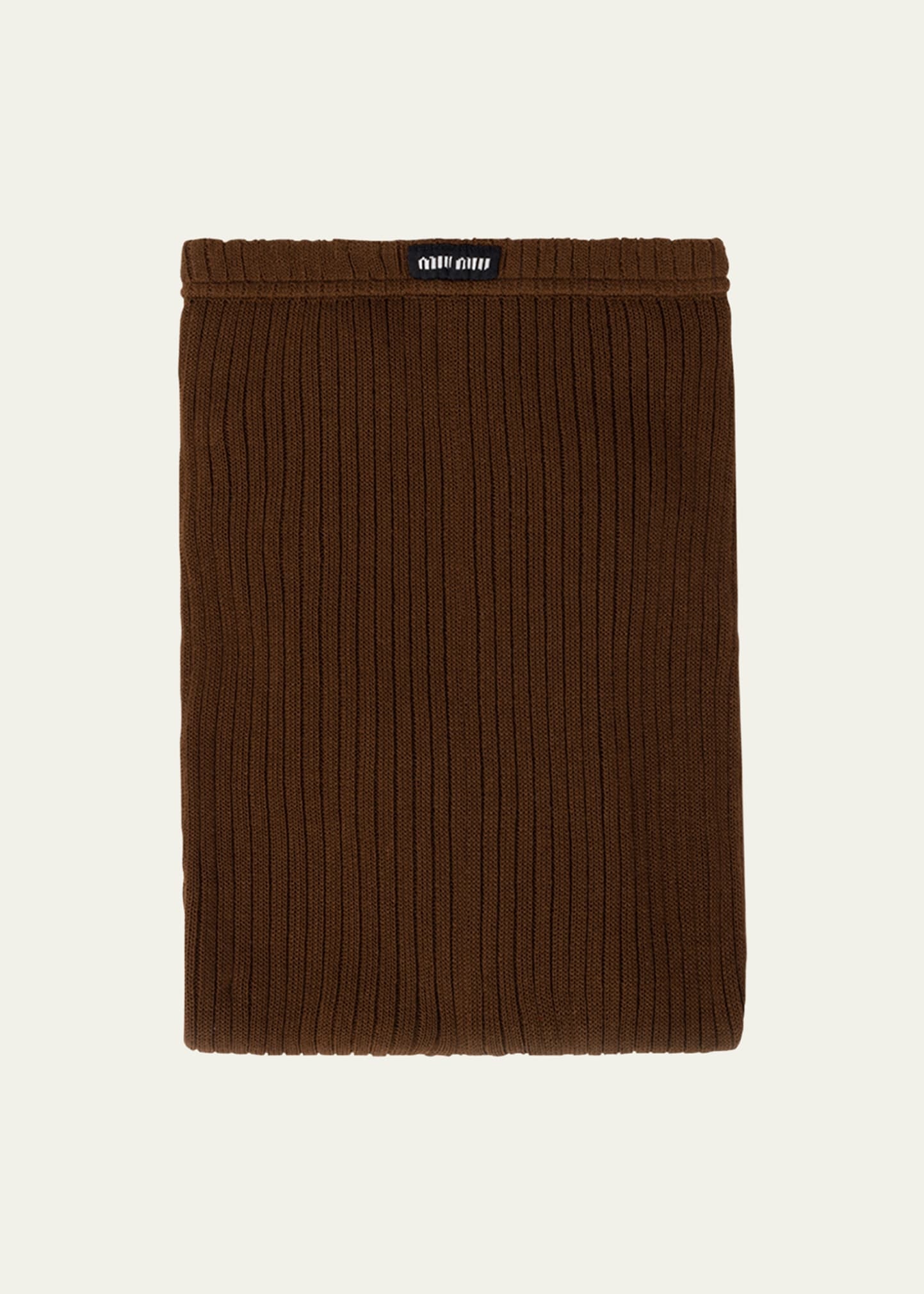 Ribbed Knit Tights - 1