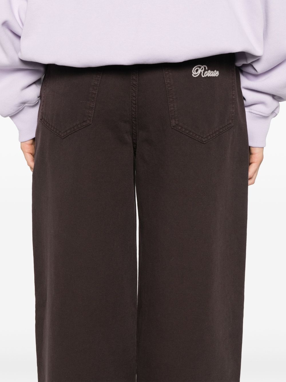 wide-leg trousers - 5