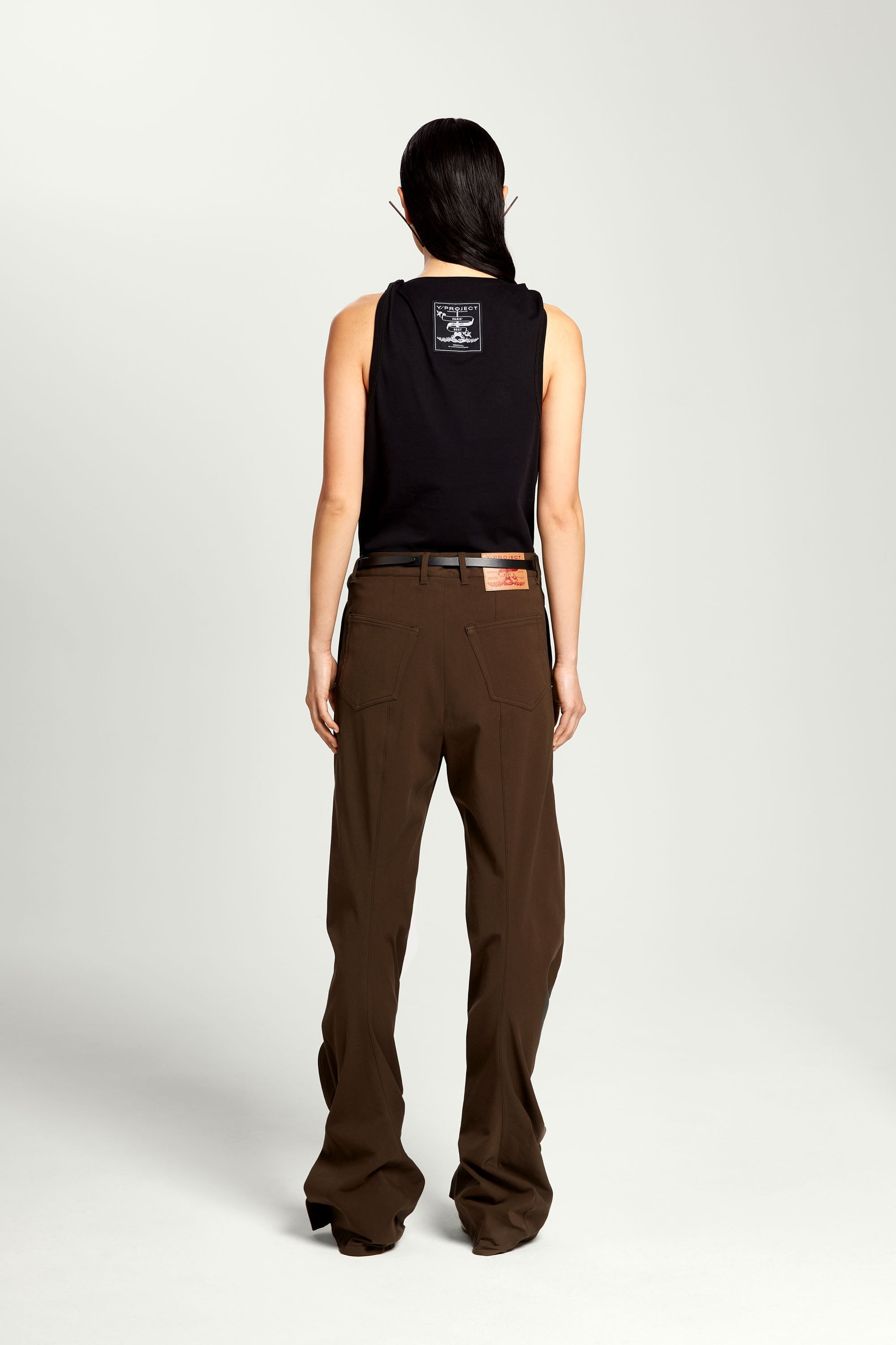 Twisted Shoulder Tank Top - 6