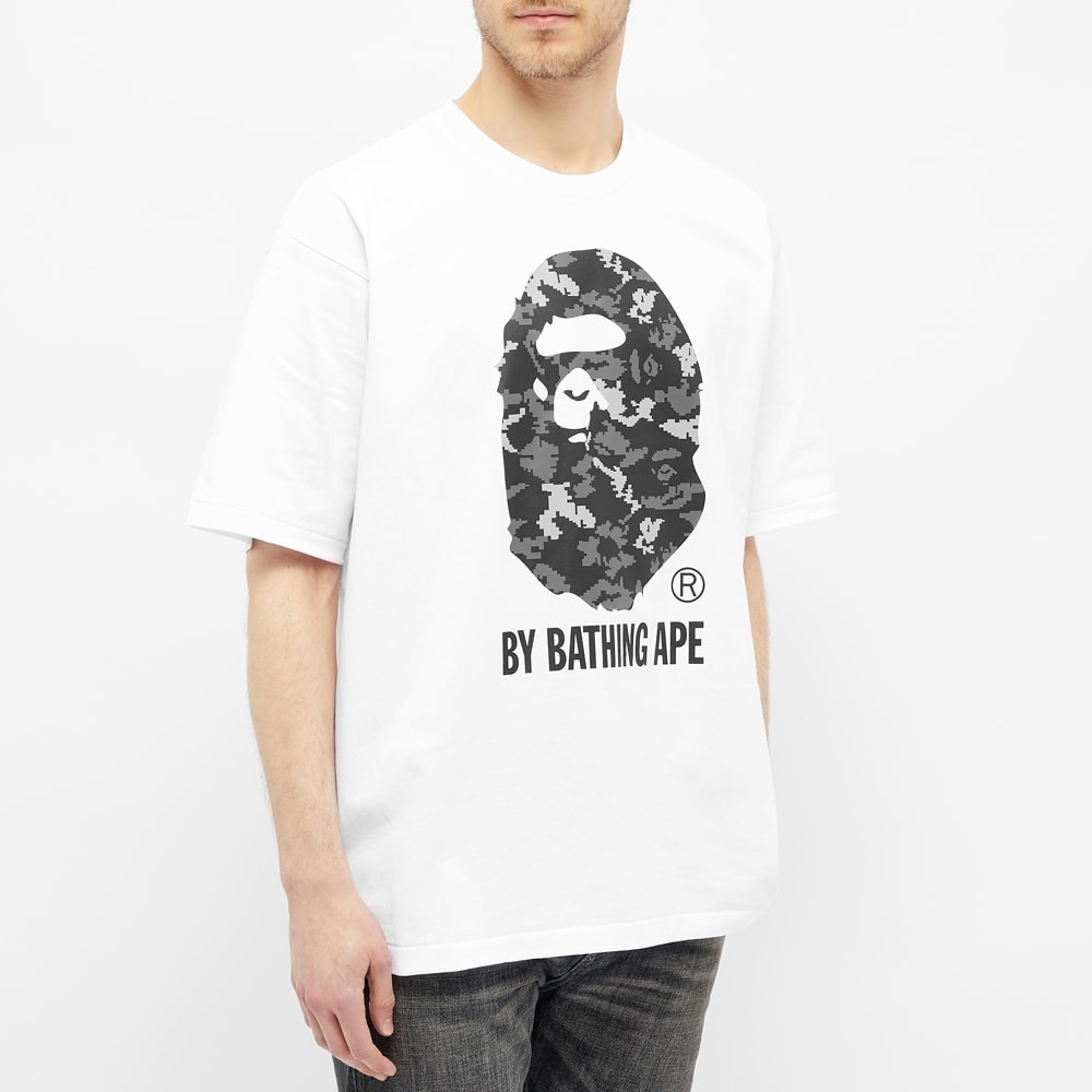 A Bathing Ape Digital Camo by Bathing Ape Relaxed Tee - 4