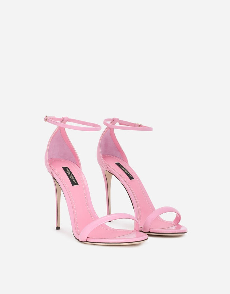 Dolce & Gabbana Patent leather sandals outlook