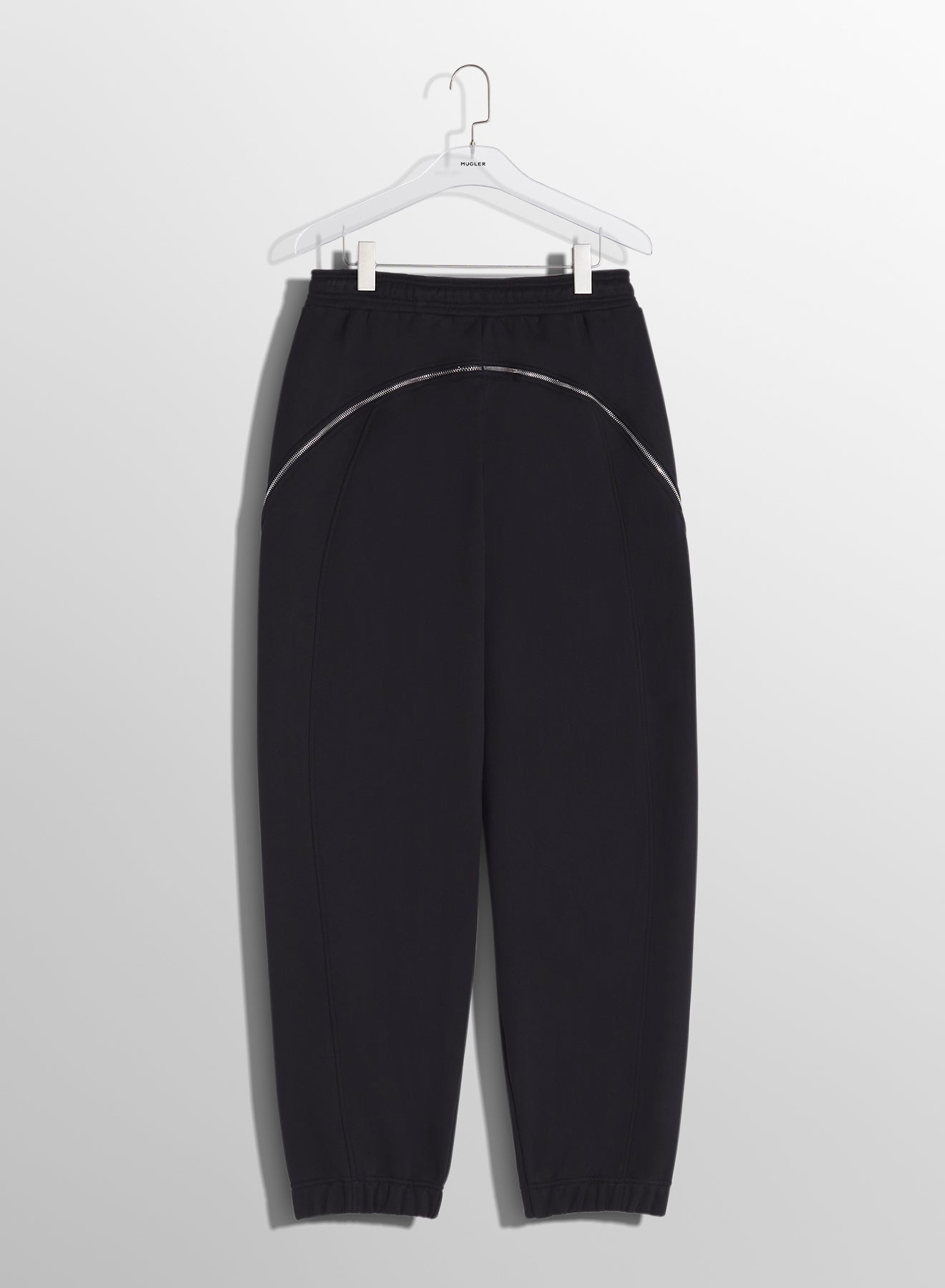 black light fleece zipped track pants - 7