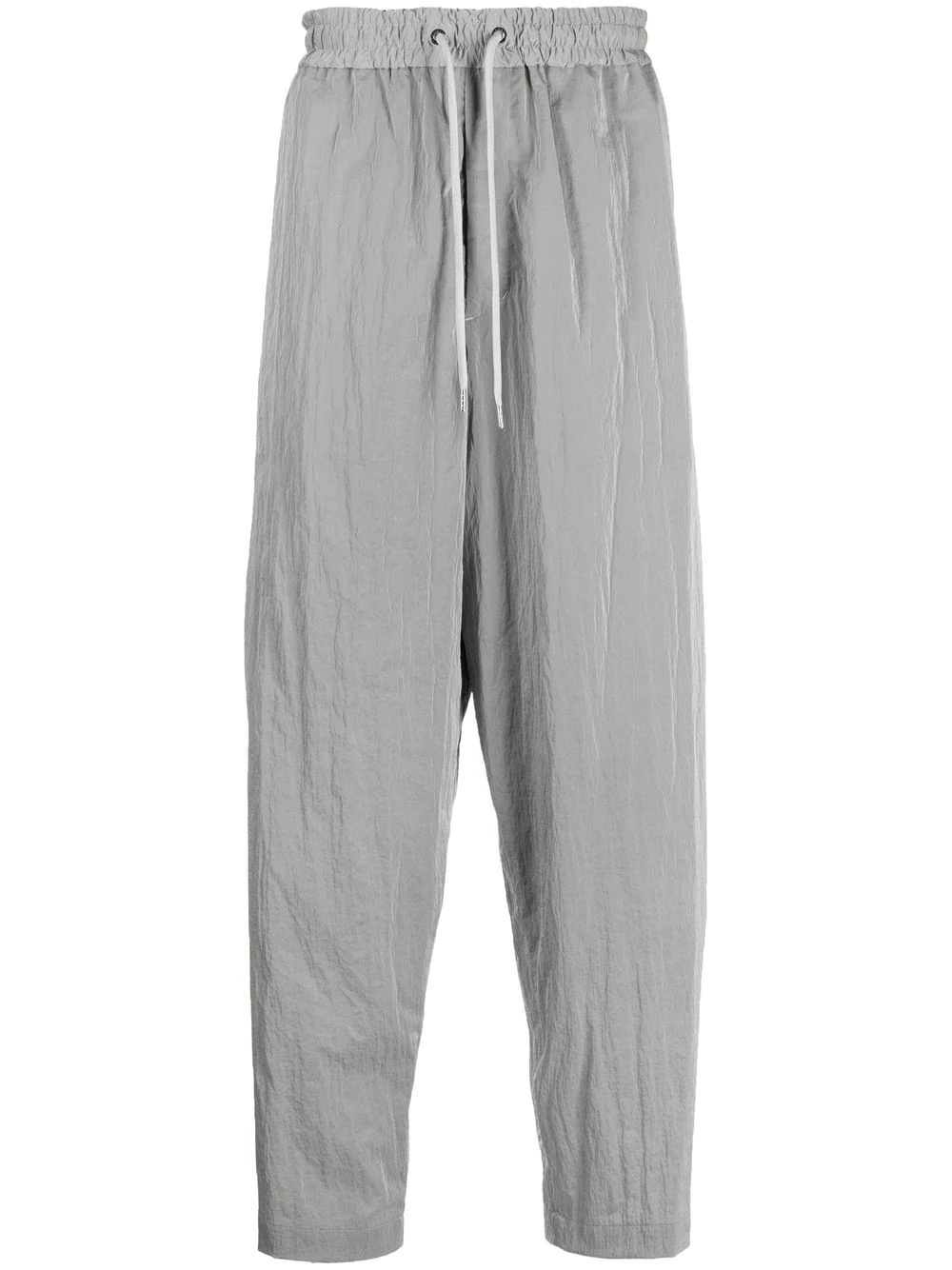 drawstring-waistband track pants - 1