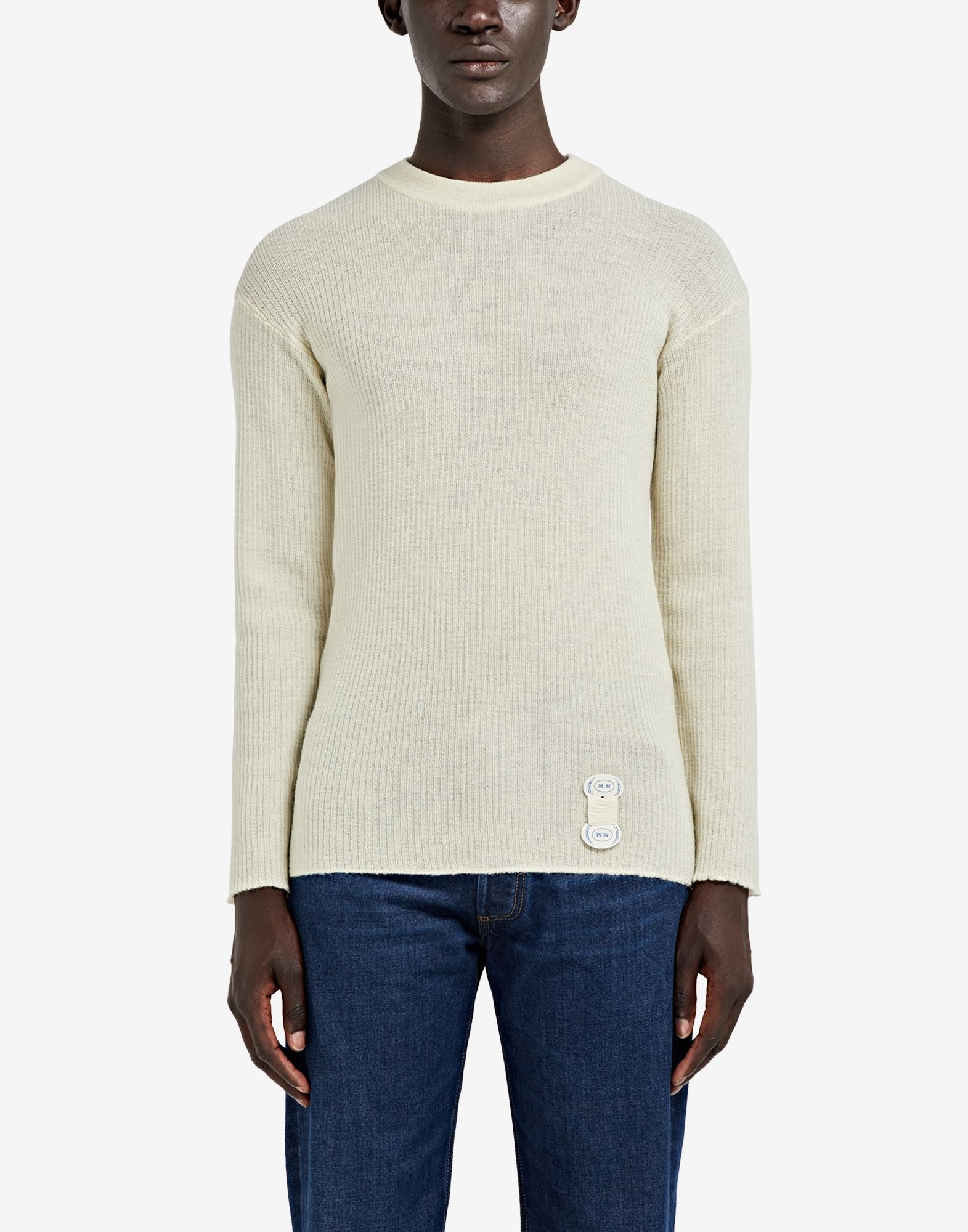 High neck ribbed sweater - 5