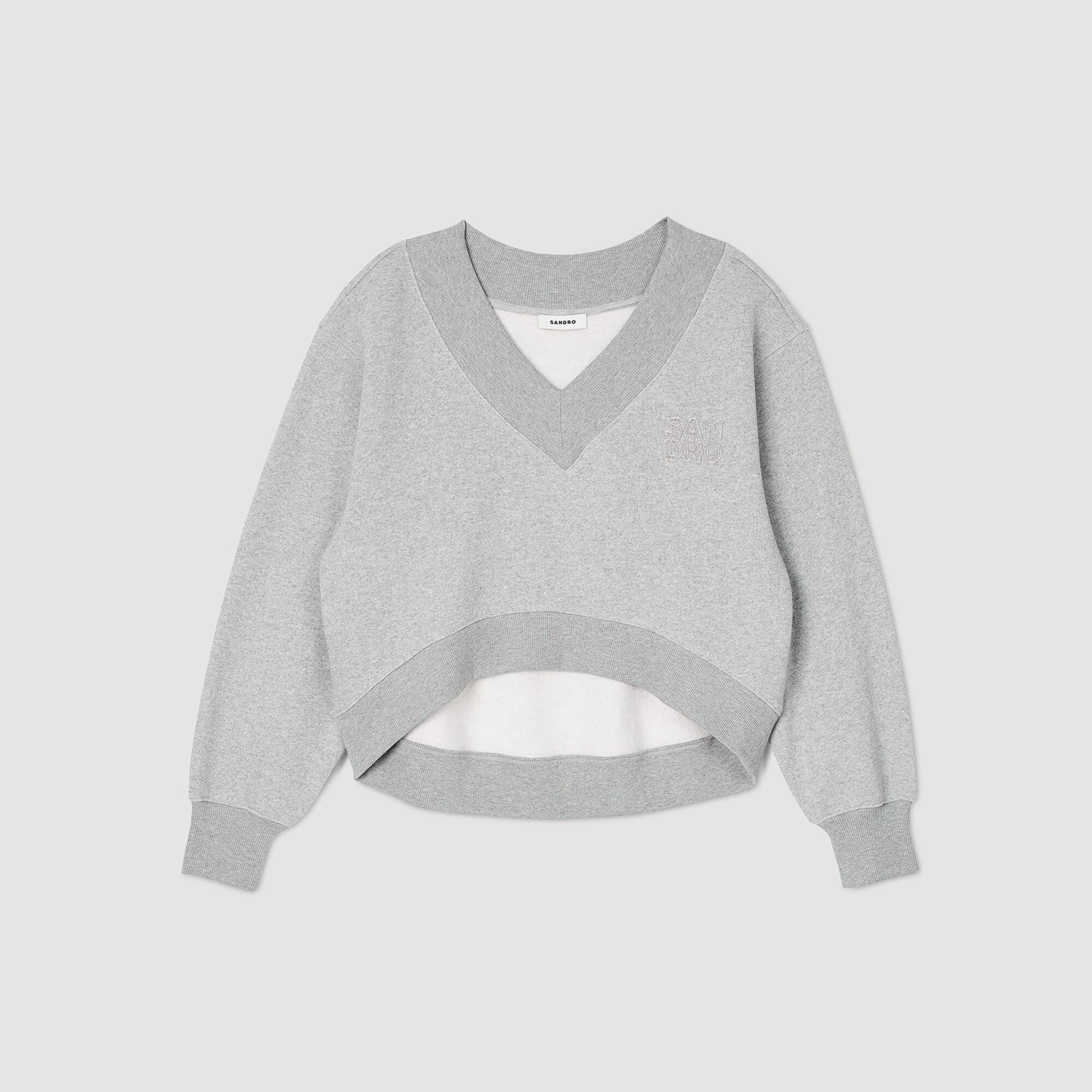 CROPPED SWEATSHIRT - 1
