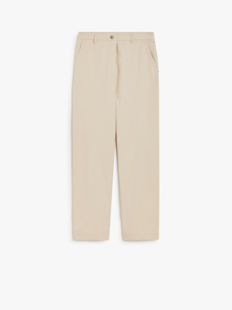 ERA Pure cotton wide-leg trousers 1