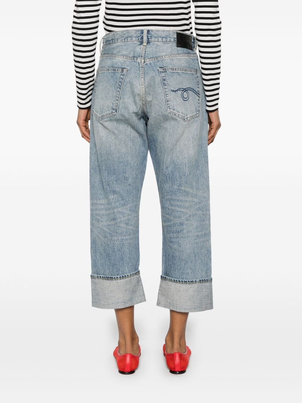 Cuffed X-Boyfriend jeans - 4