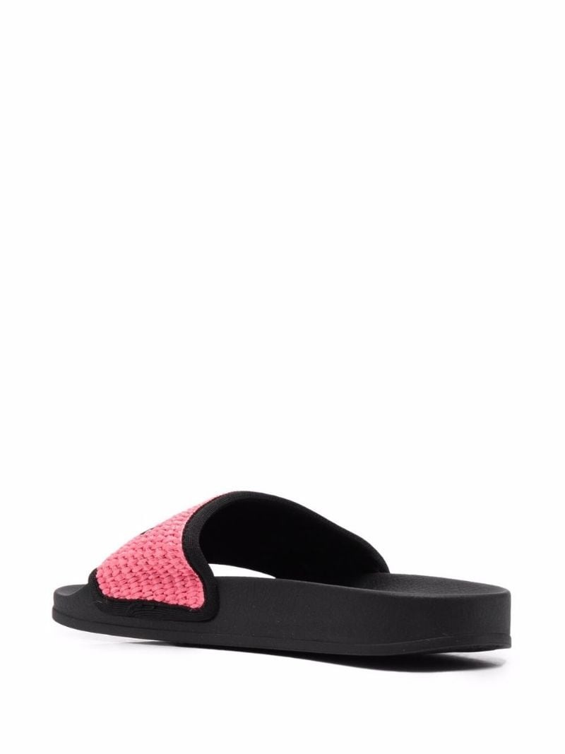 embroidered-logo slides - 3
