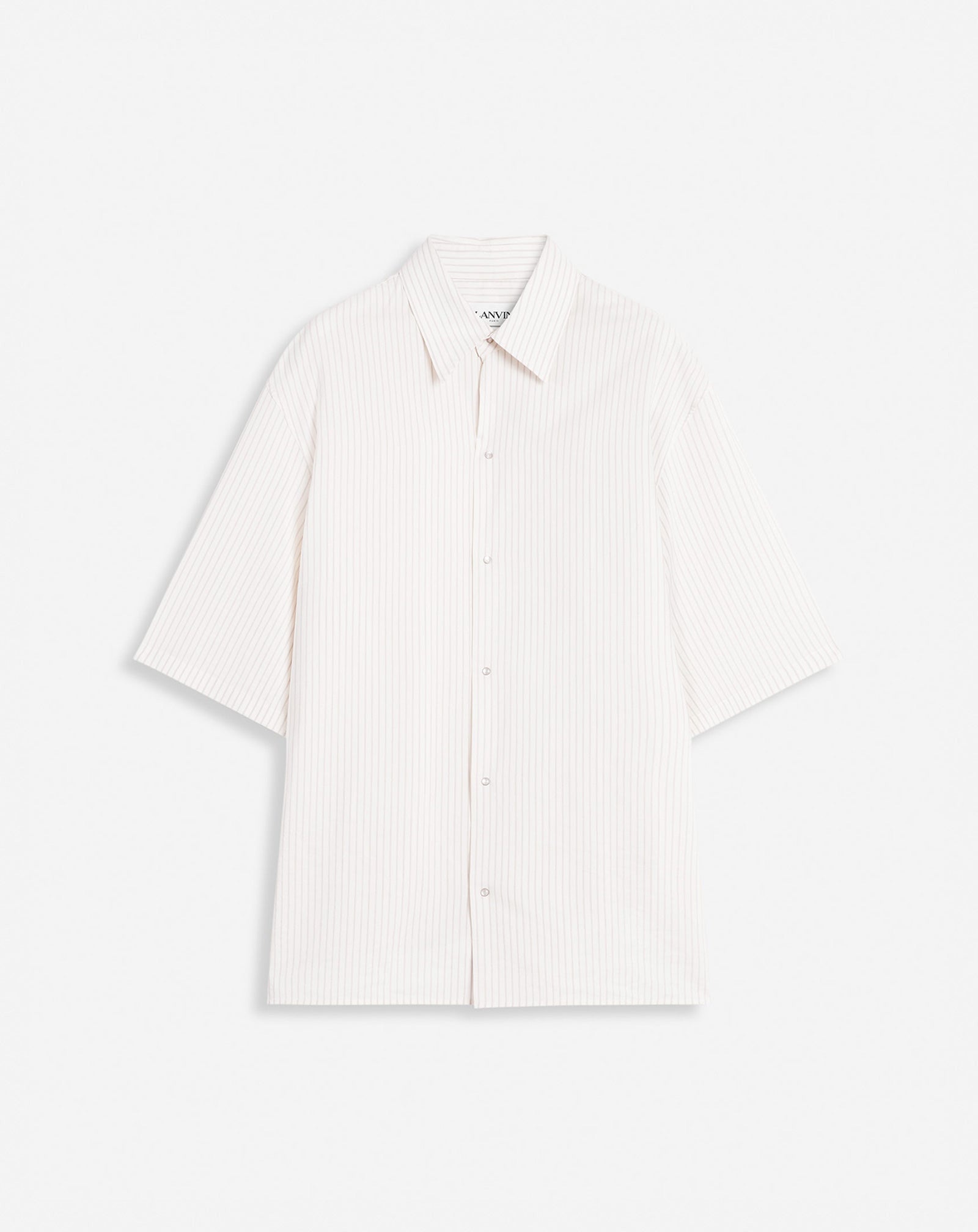 LOOSE-FITTING SHIRT WITH GUSSET - 1