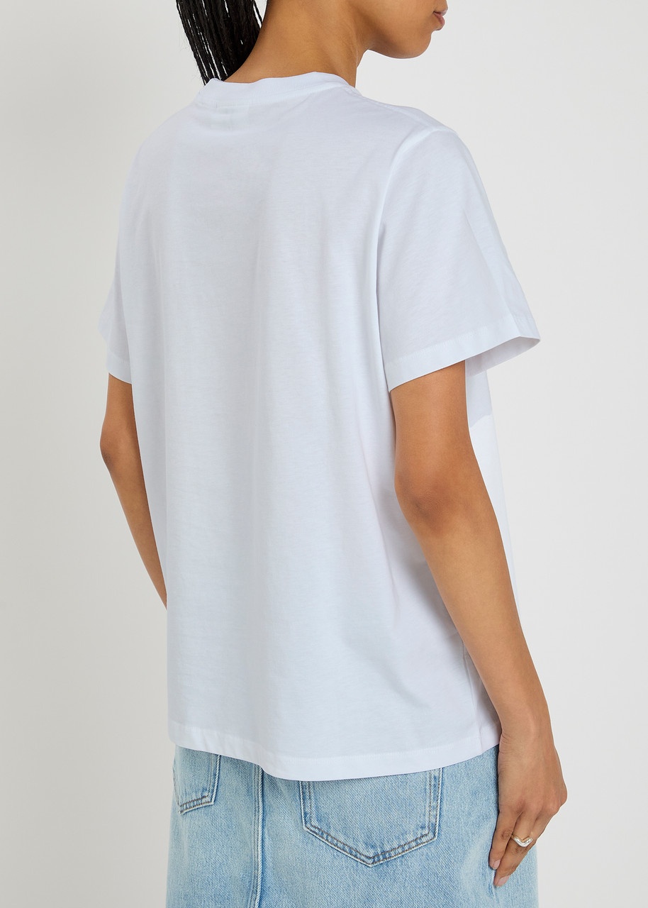Ganni Cherry Printed Cotton T-shirt - 3