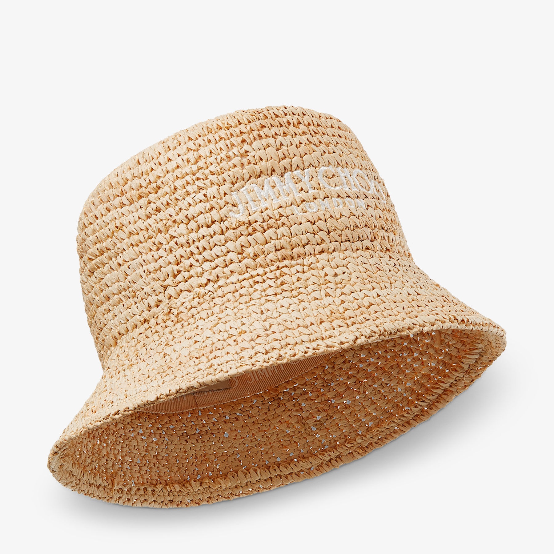 Atena
Natural Raffia Embroidered Bucket Hat - 4