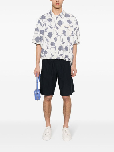 Paul Smith drawstring-waist organic-cotton shorts outlook