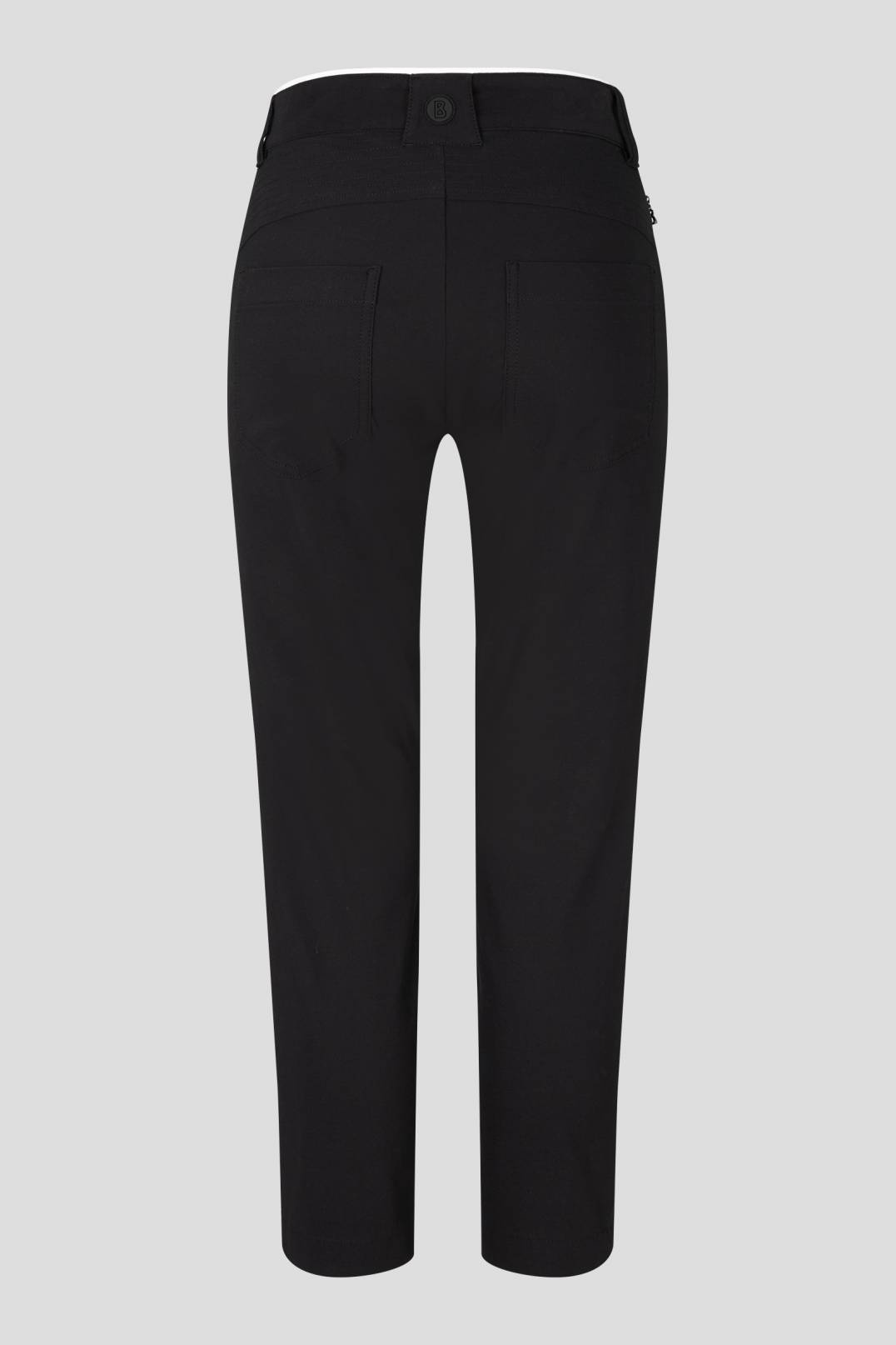 KERI 7/8 FUNCTIONAL PANTS IN BLACK - 6