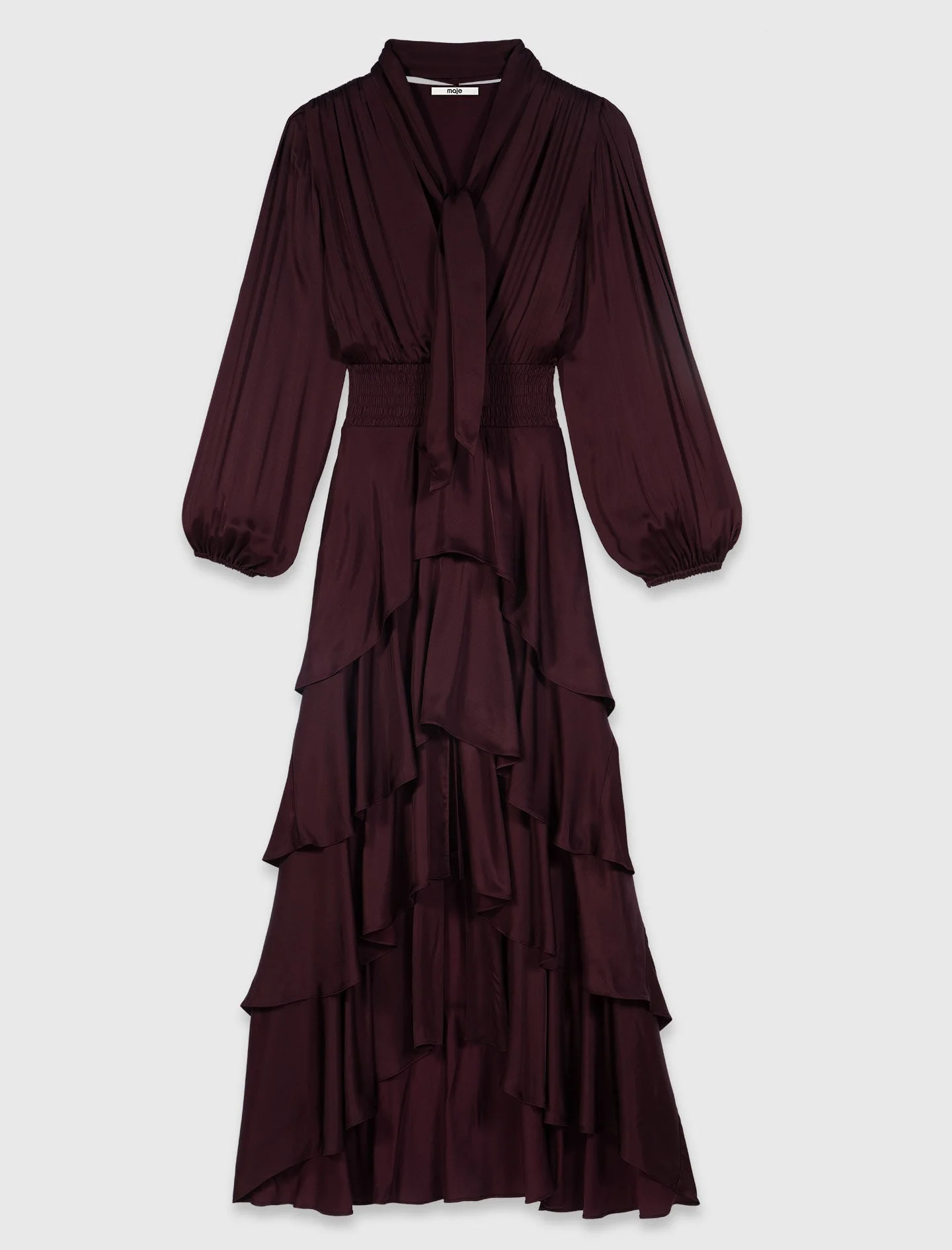 Ruffled maxi dress - 1