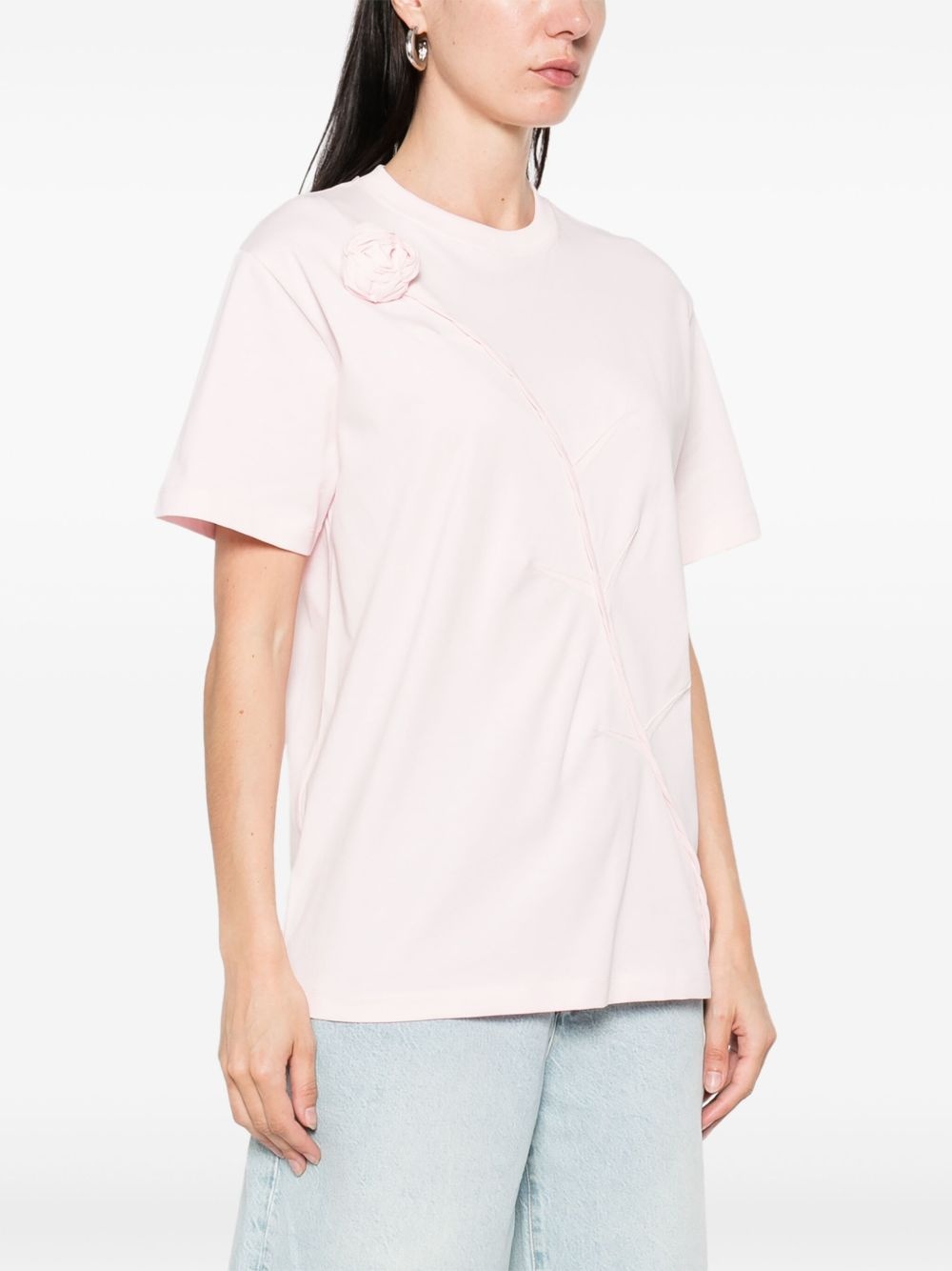x Disney rose T-shirt - 3