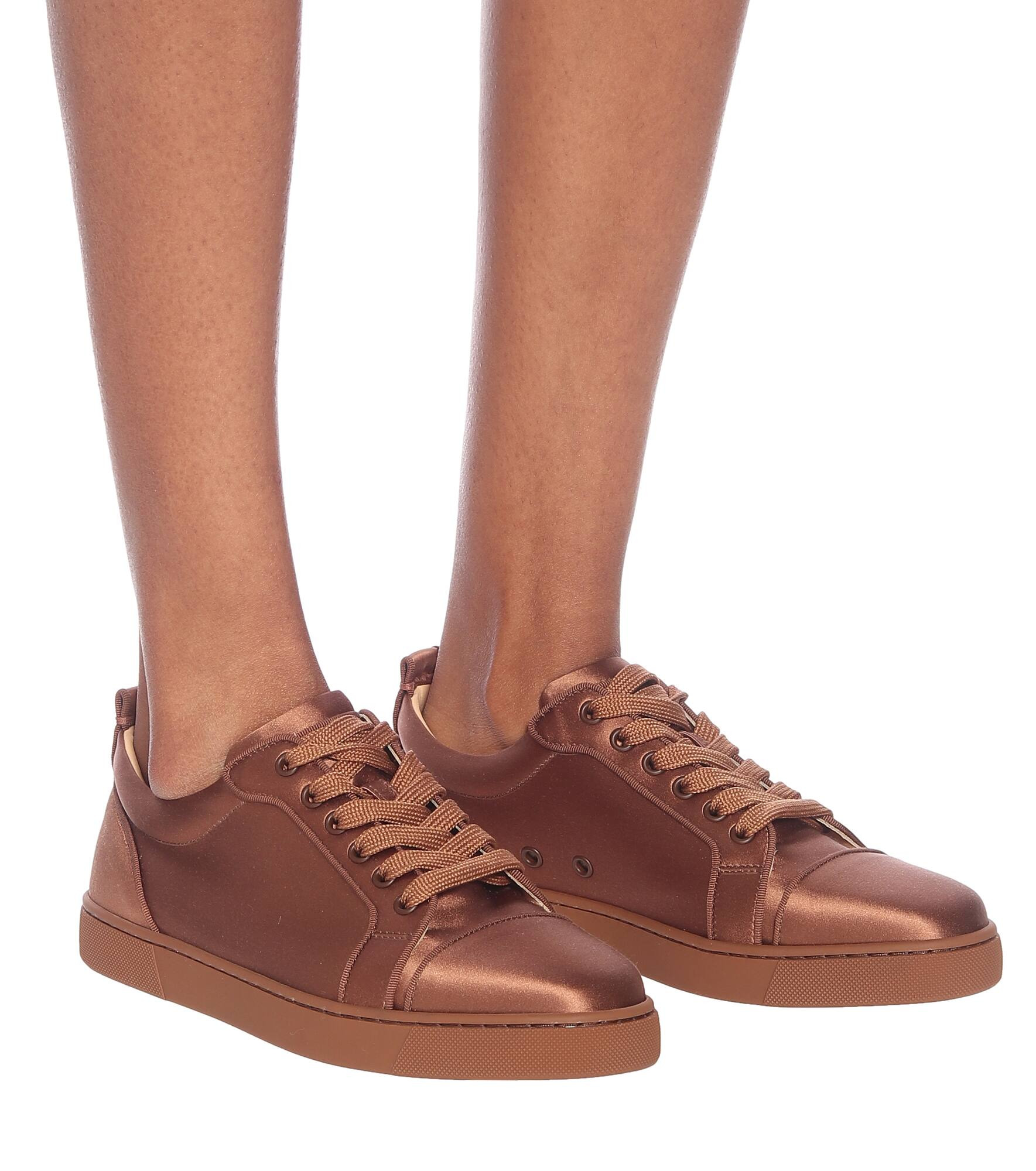 Louis Junior silk-satin sneakers - 4