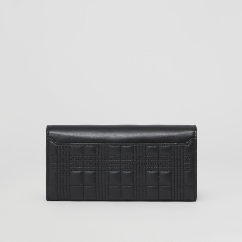 Monogram Motif Quilted Continental Wallet 5