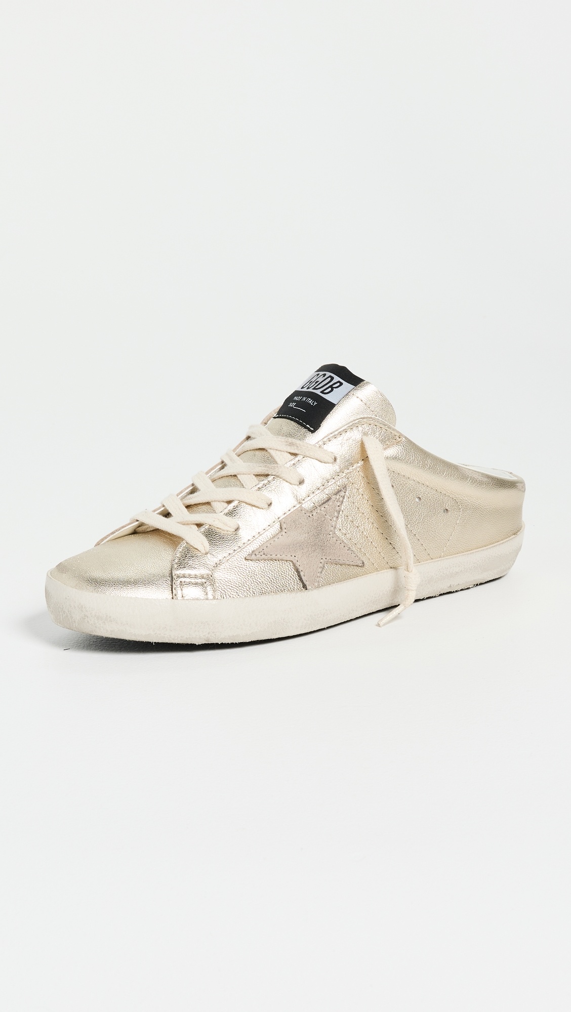 Super-Star Sabot Laminated Sneakers - 1