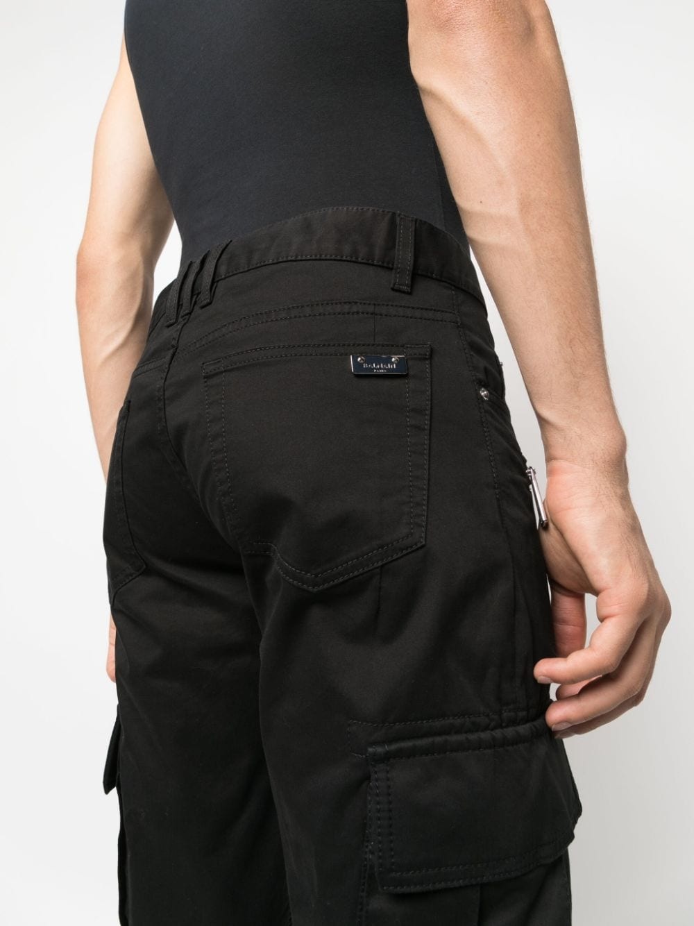 zip-detail skinny-leg trousers - 5