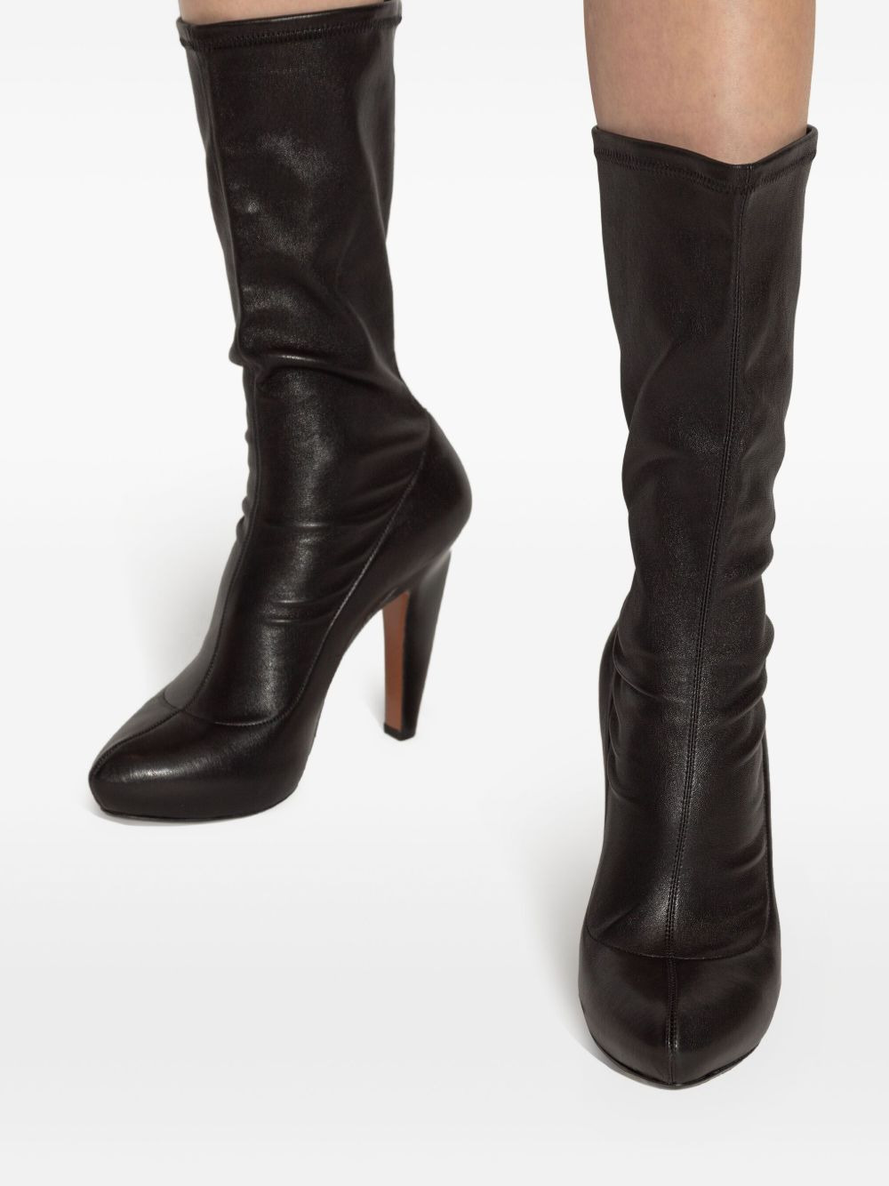 125mm platform boots - 3