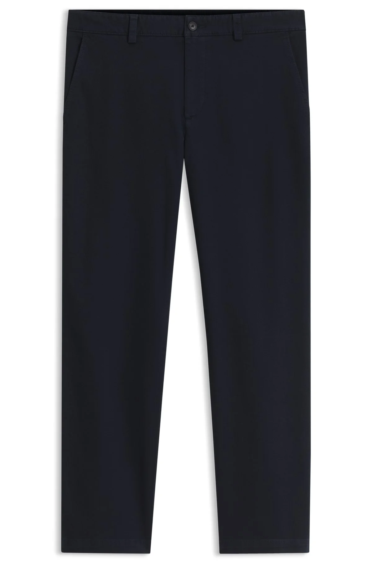 CHINOS IN STRUCTURED STRETCH COTTON - 1