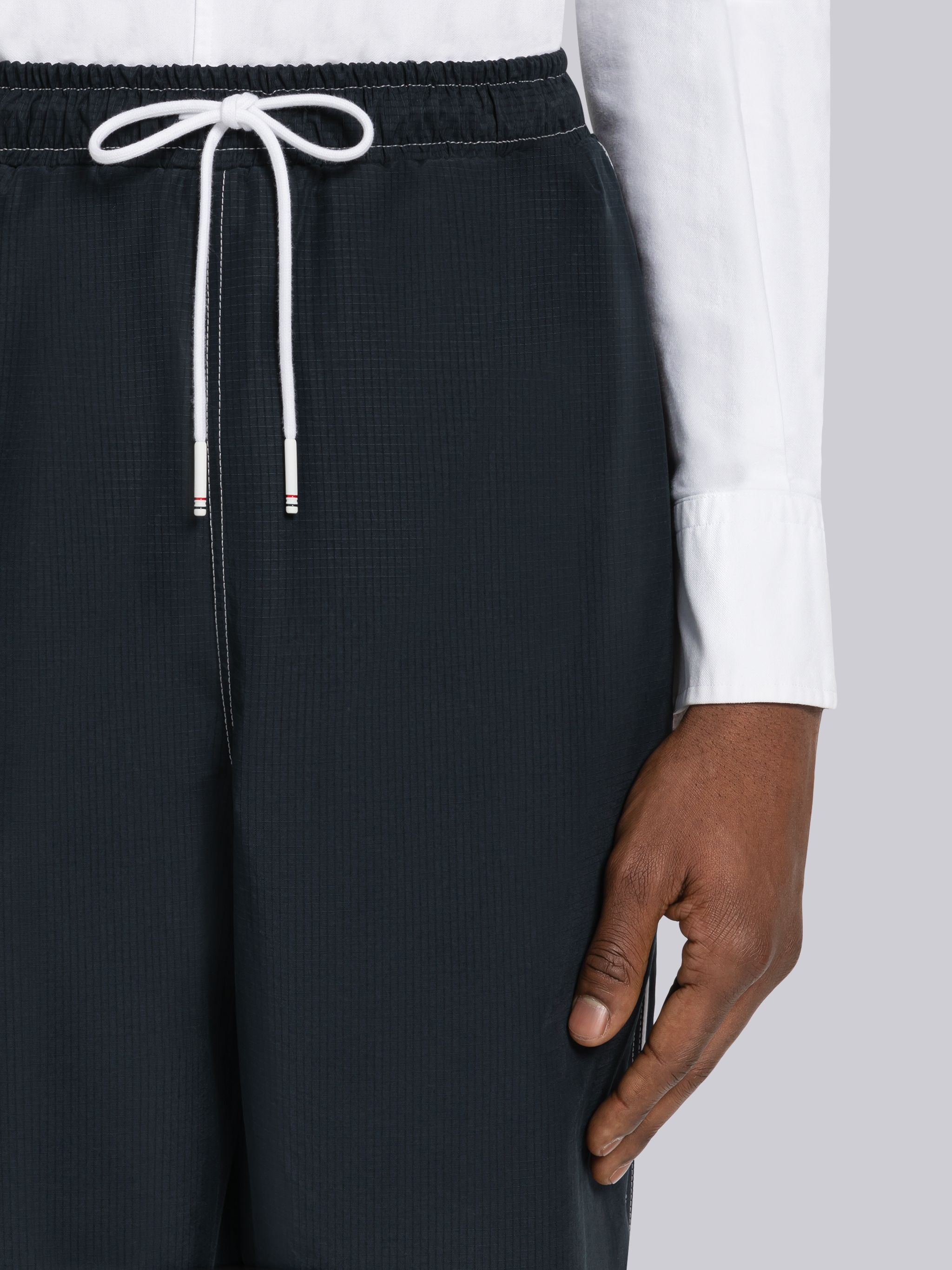 Ripstop Topstitch Track Pants - 5
