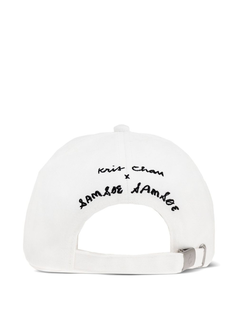 SAMSØE SAMSØE logo-embroidered cap outlook