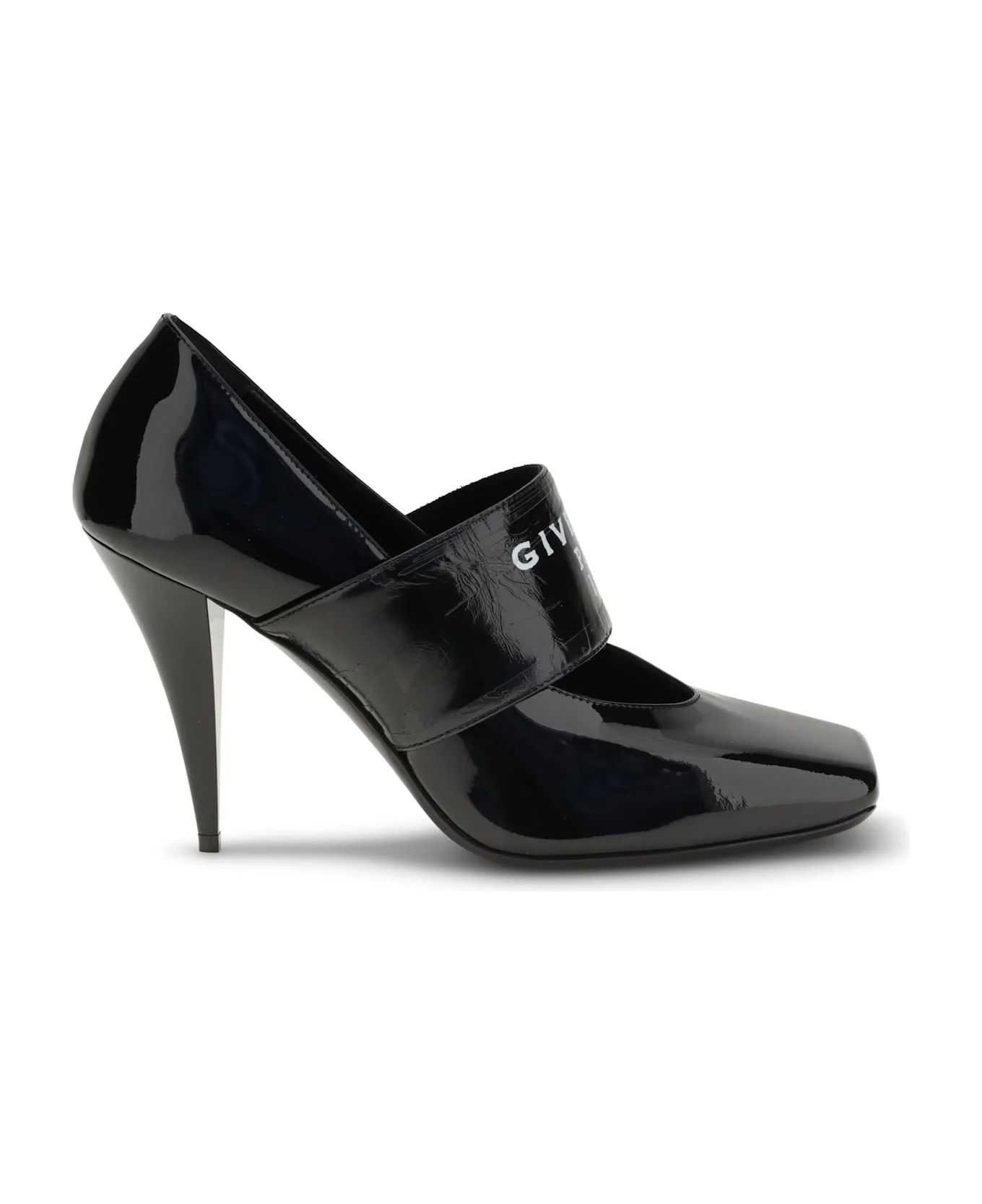 Sliced Square Logo Pumps - 1