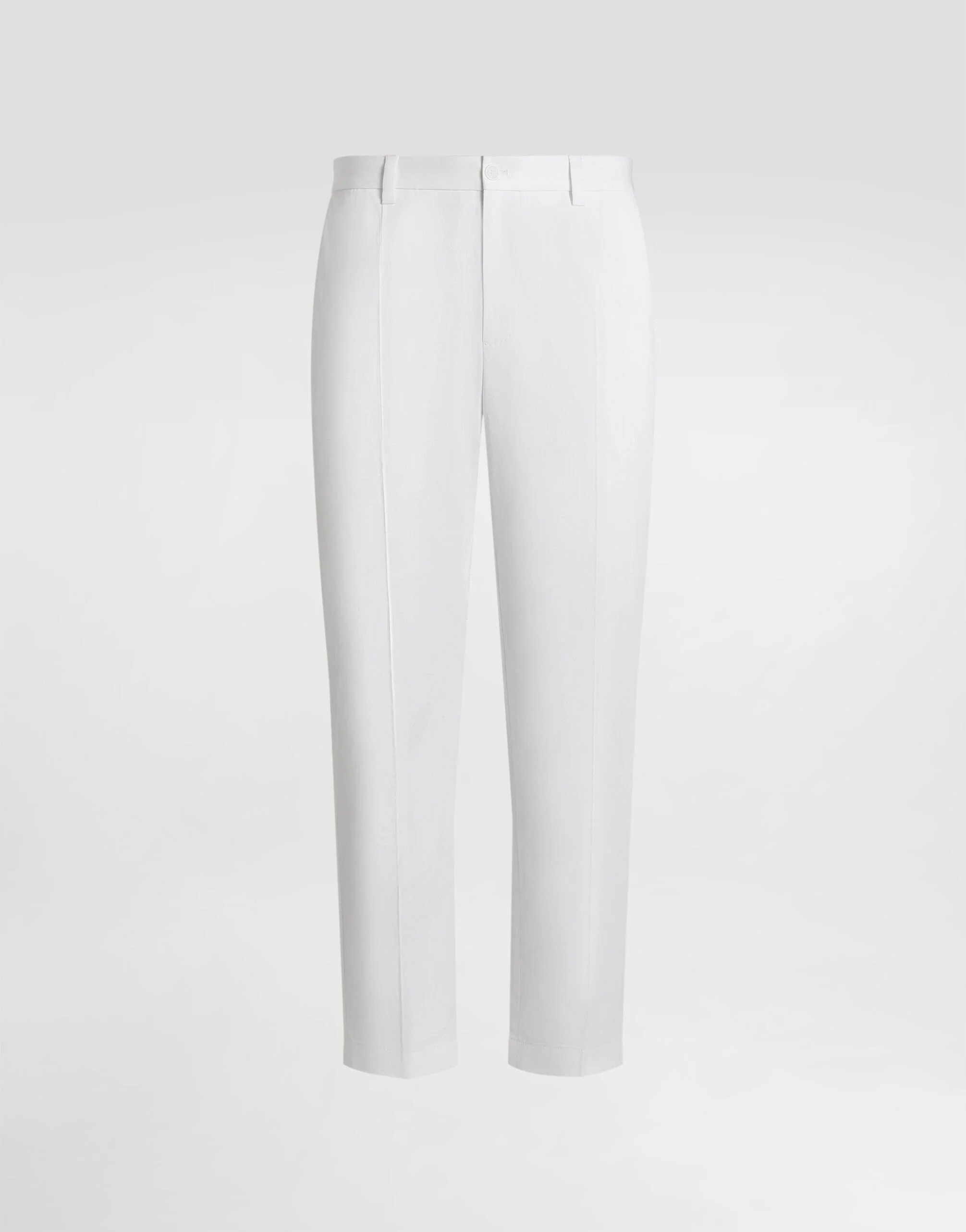 Cotton gabardine trousers - 1