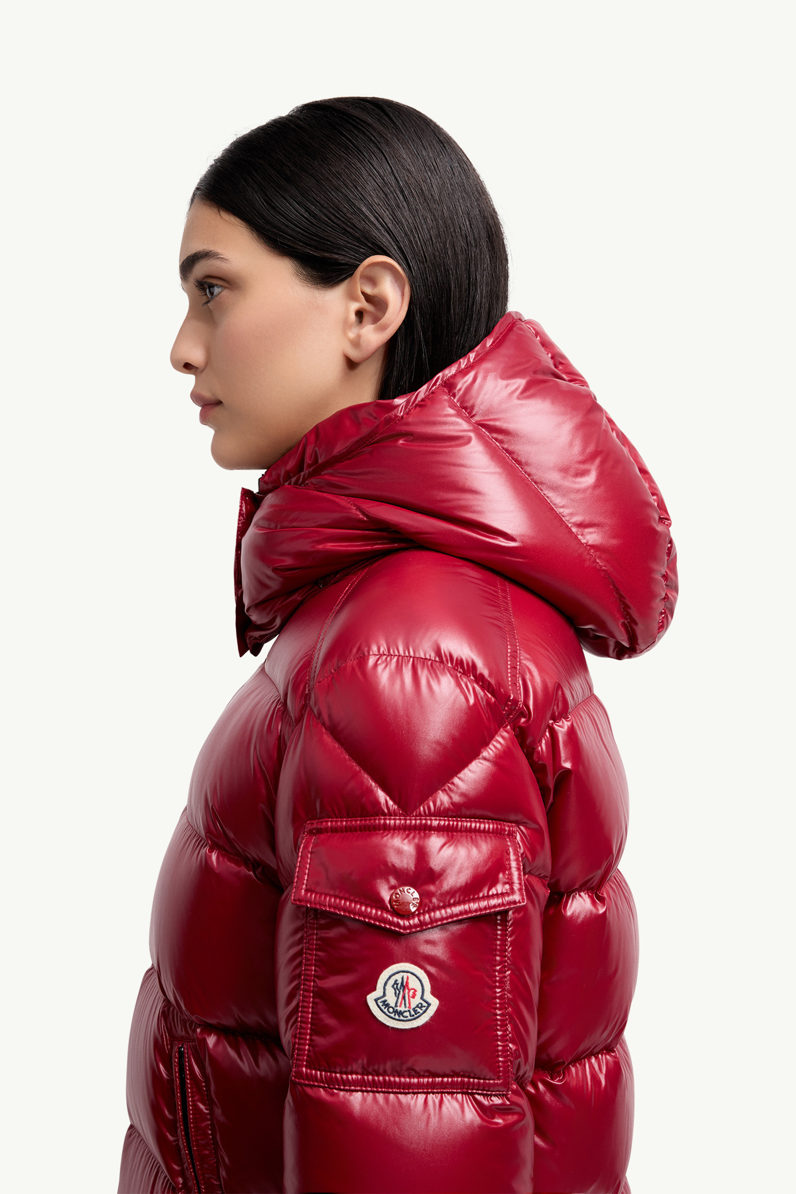Maire Hooded Short Down Jacket - 4