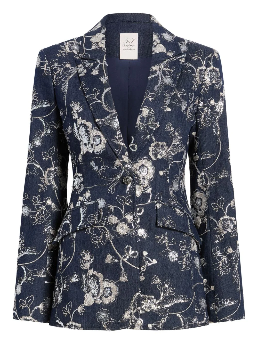 Cheyenne embroidered blazer - 1