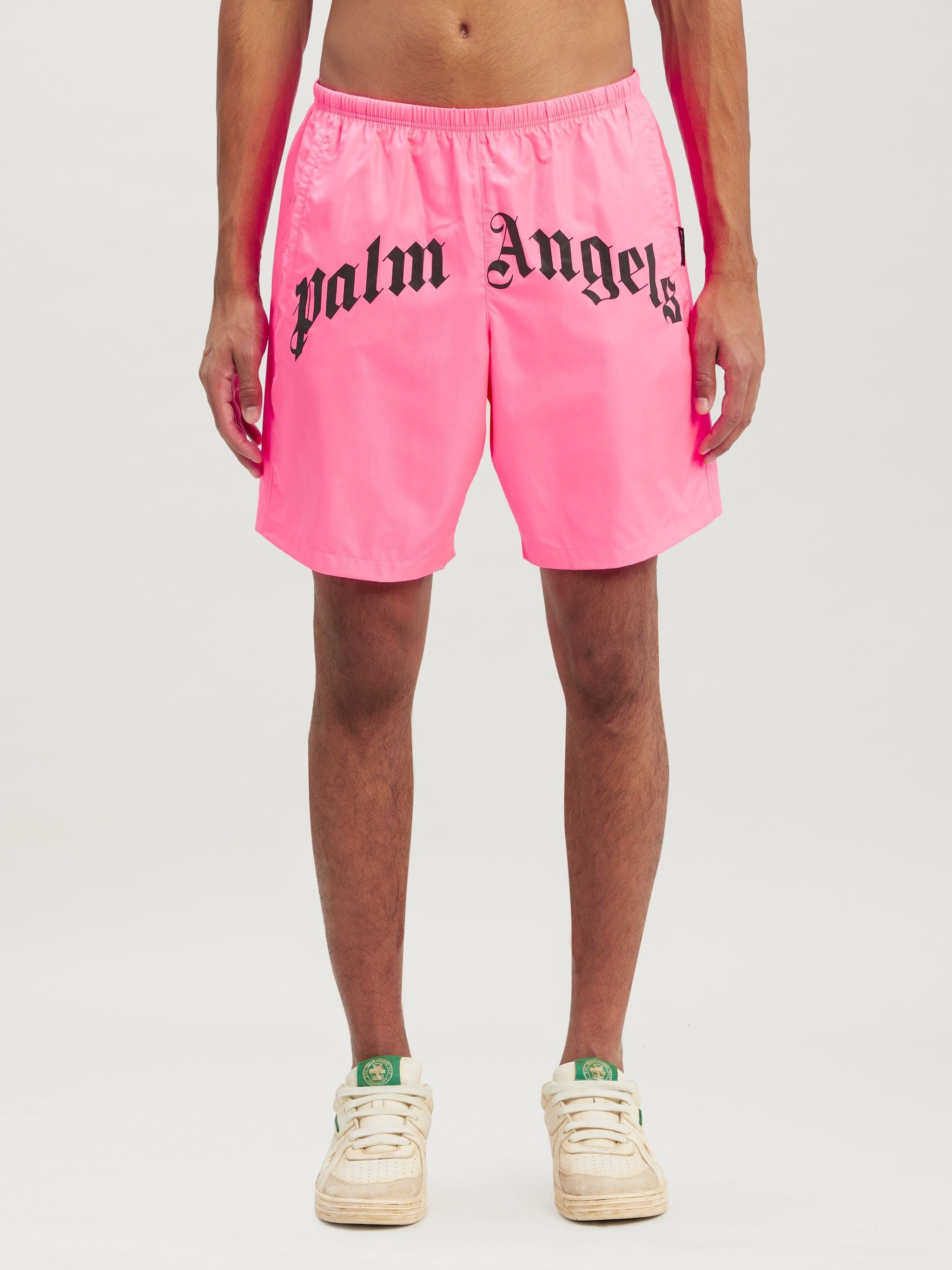 Curved Logo Bold Swim Short - 3