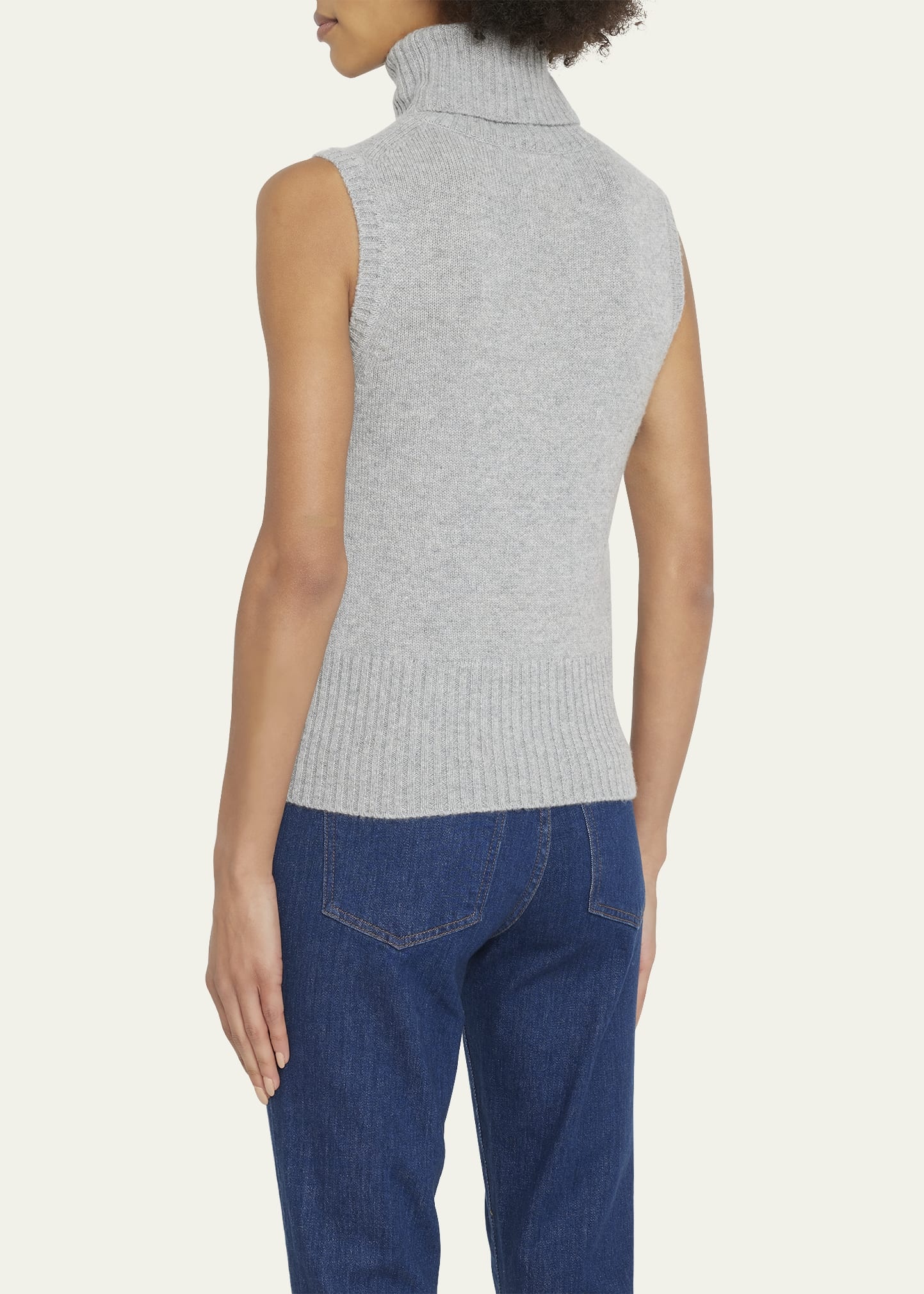 Mazzy Cashmere Turtleneck Shell - 3