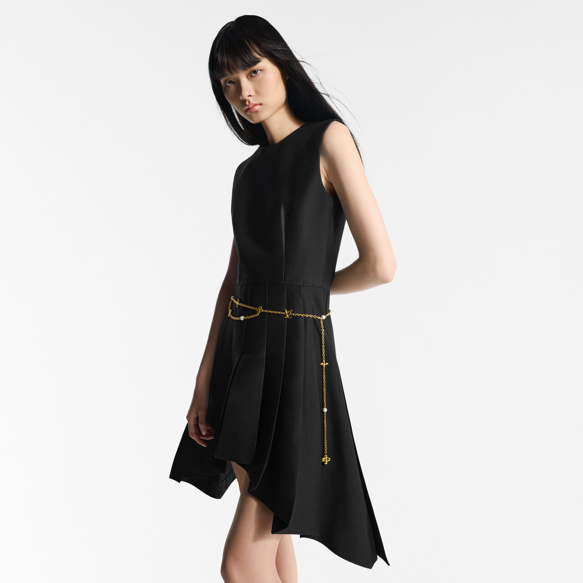 LV Chain Pearl Belt - 4