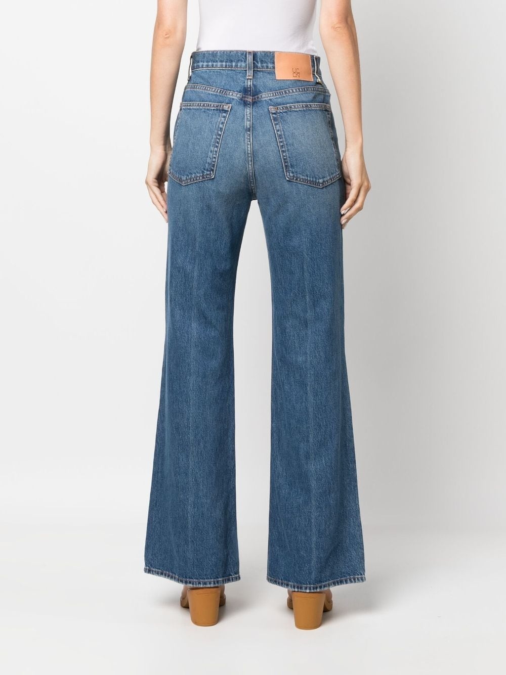 The Lou high-rise flared jeans - 4