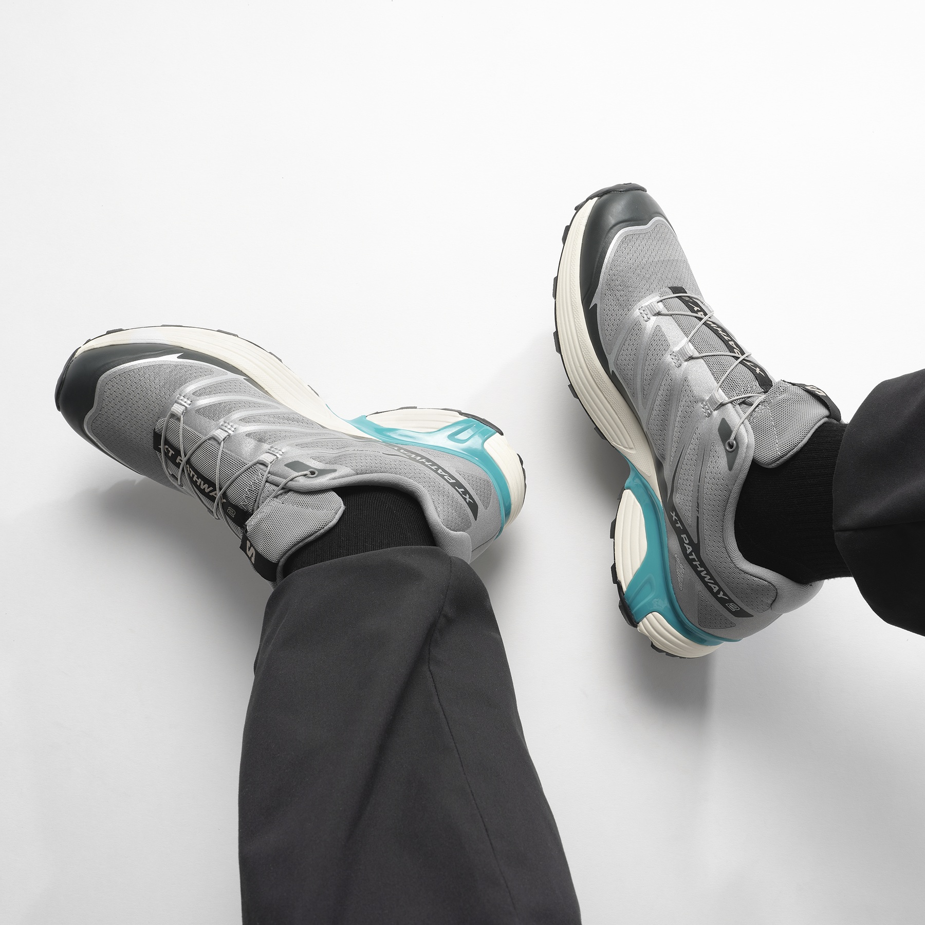 スニーカー Xt Pathway 2 Sneakers - SALOMON - Synthetic - Grey SALOMON XT-PATHWAY 2 | REVERSIBLE