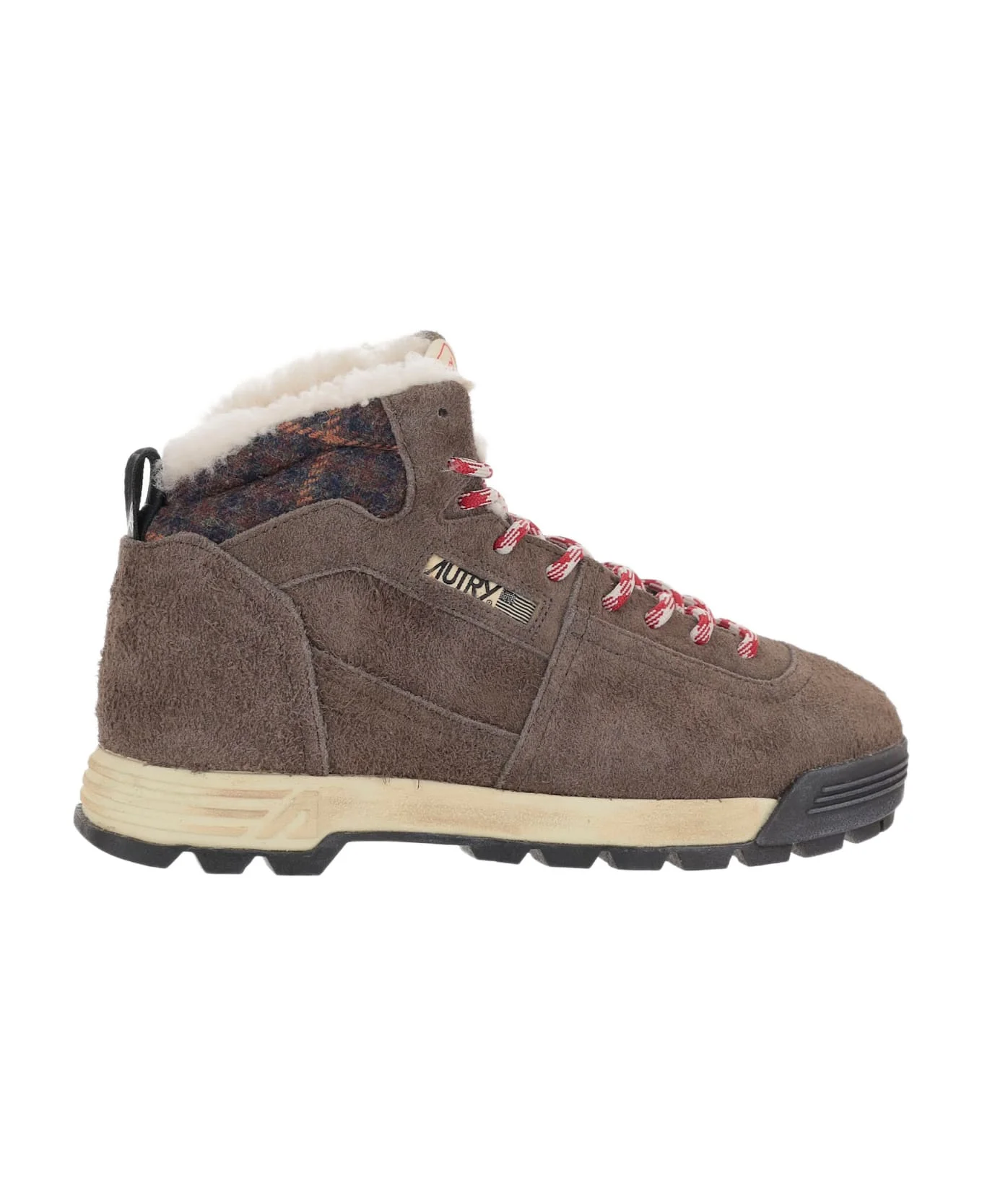 Malaga Ankle Boots In Mixed Leather - 1