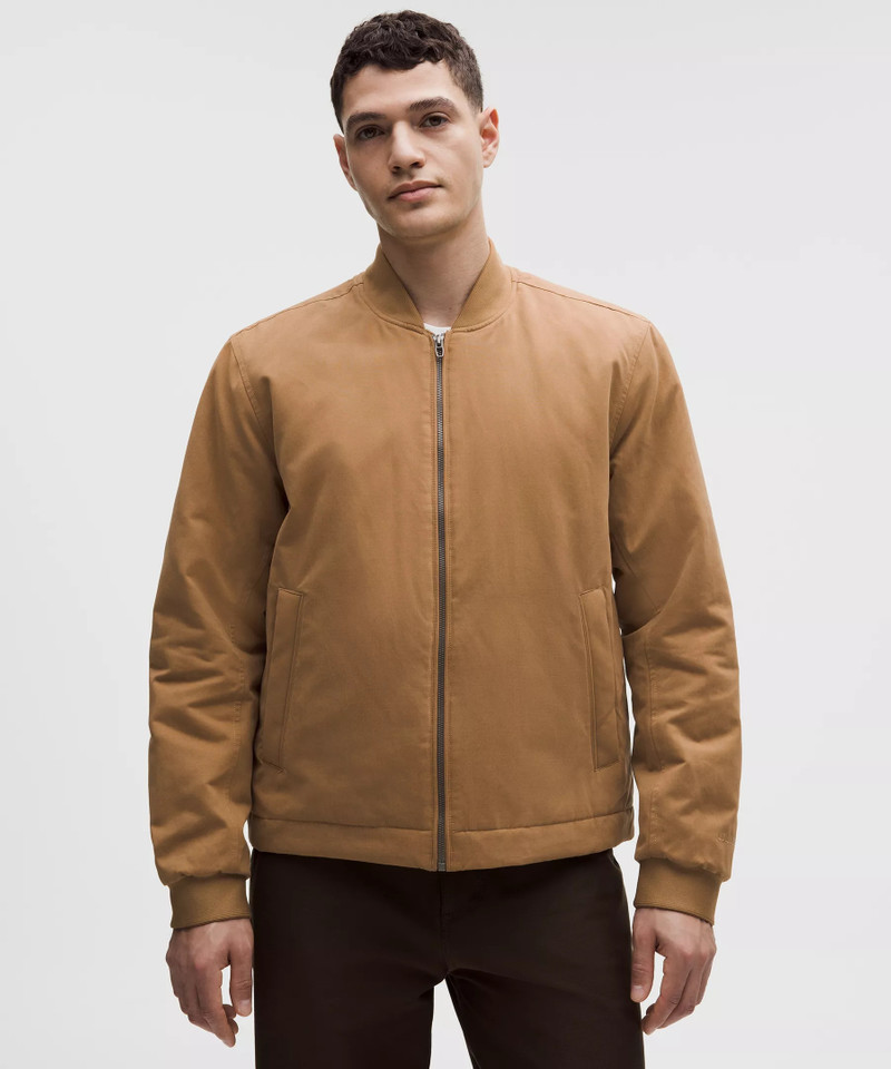 Insulated Cotton-Blend Bomber Jacket 1
